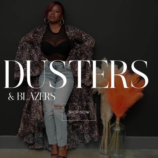 Chic Blazers, Dusters & Jackets