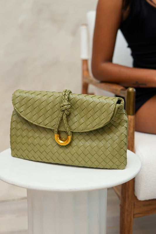 Tote Me Knotted Clutch