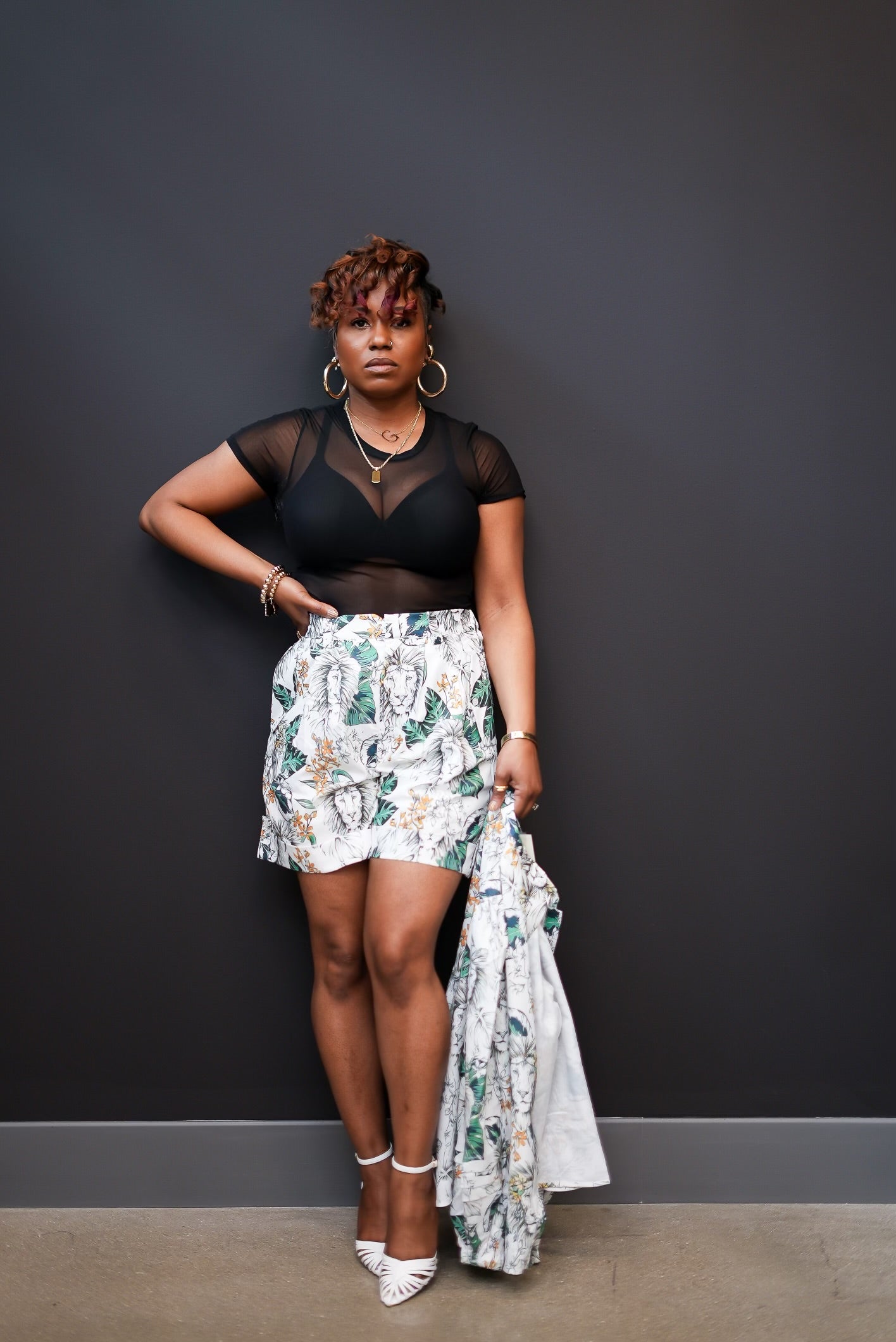 Untamed Chic Short Set