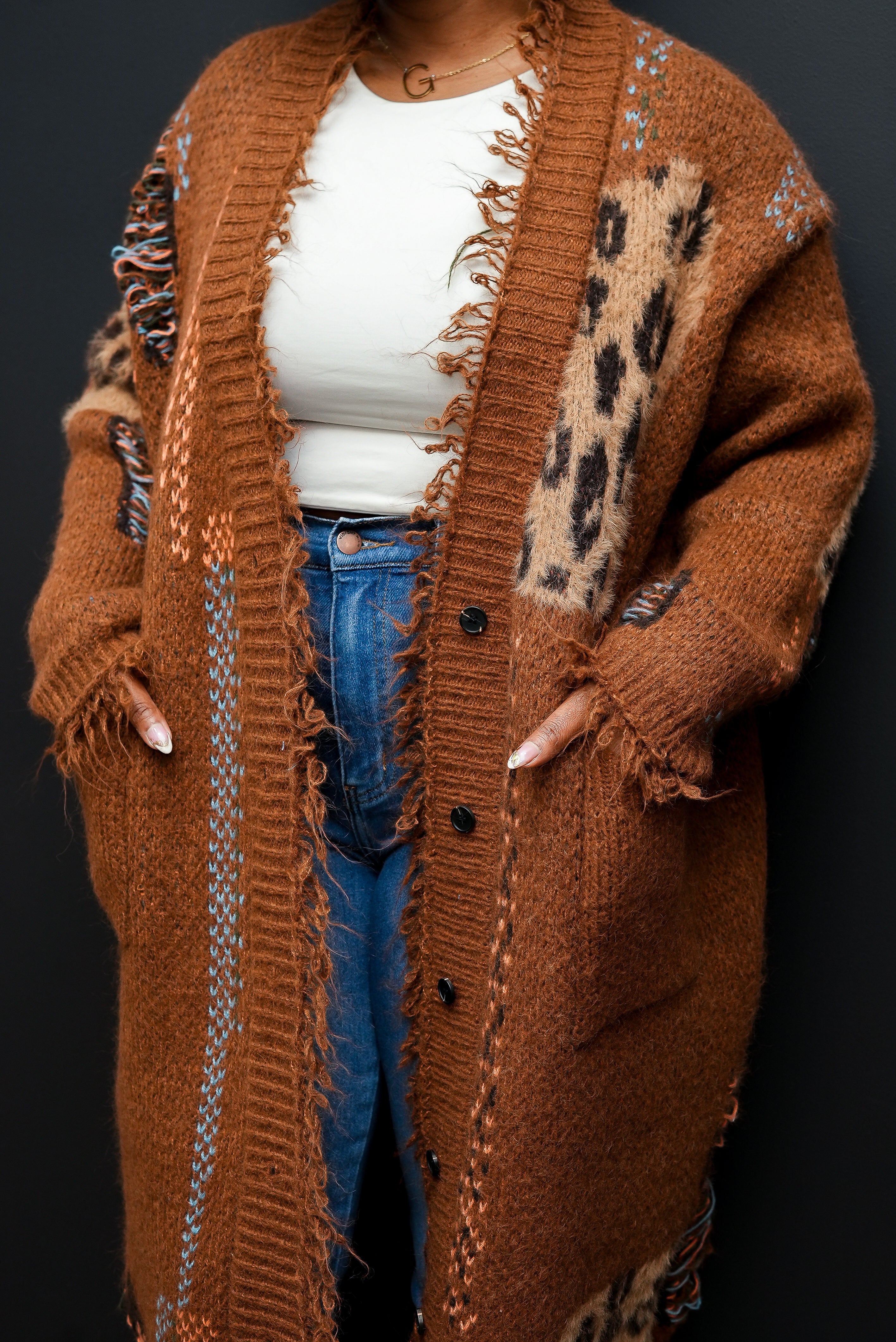 Savanna Luxe Duster (Brown)