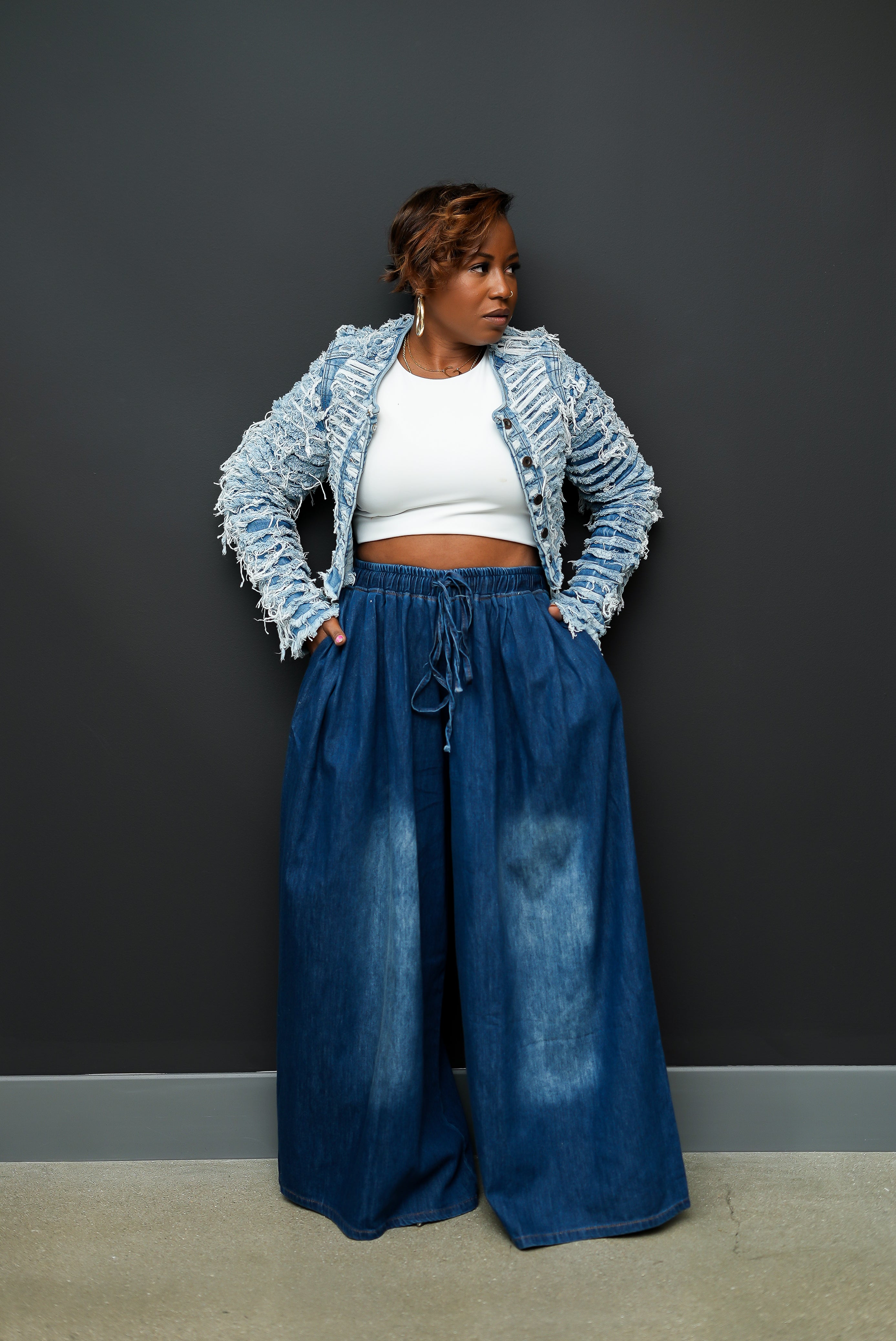 Gaucho Denim (Dark Blue)