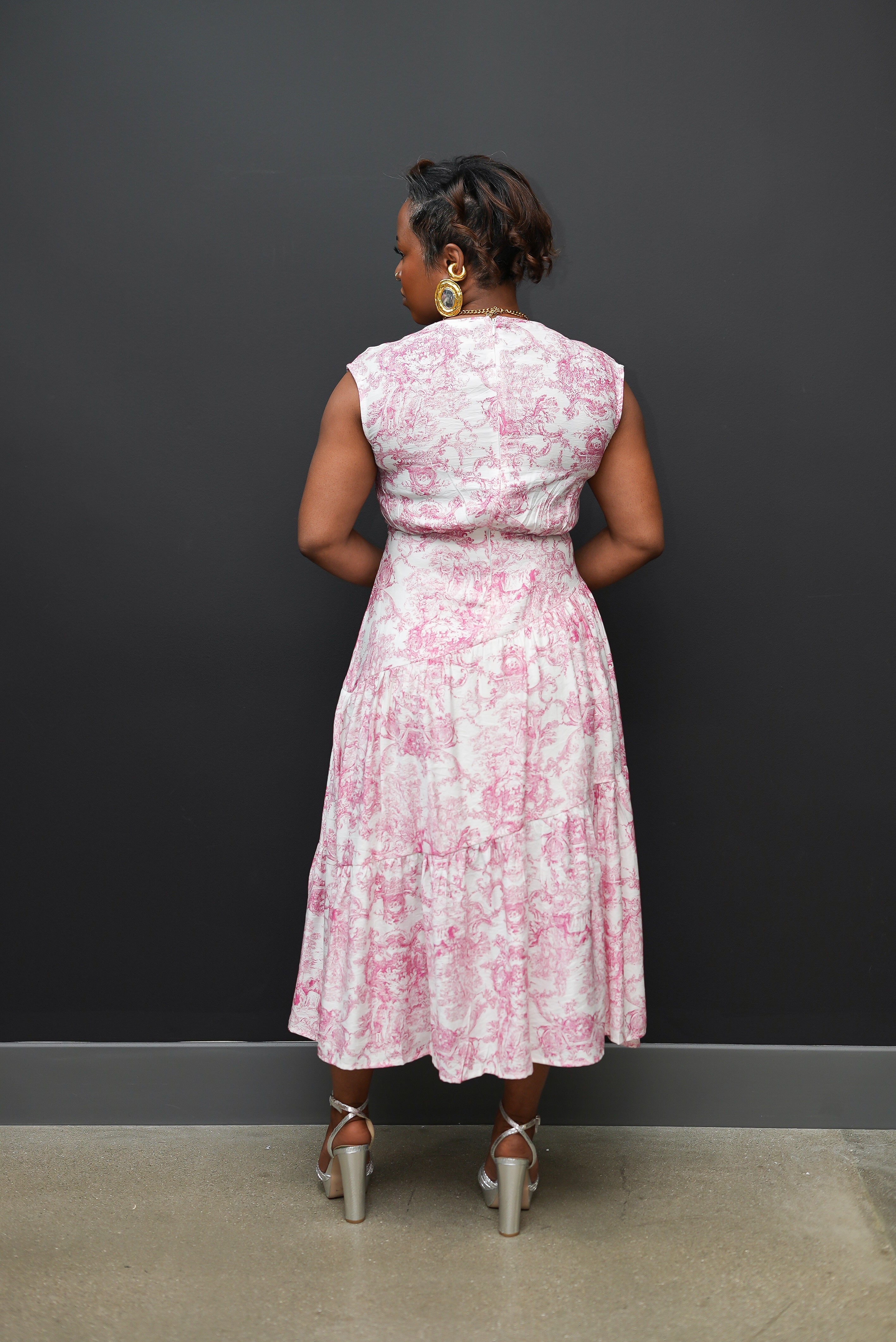 Soft Romance Midi Dress