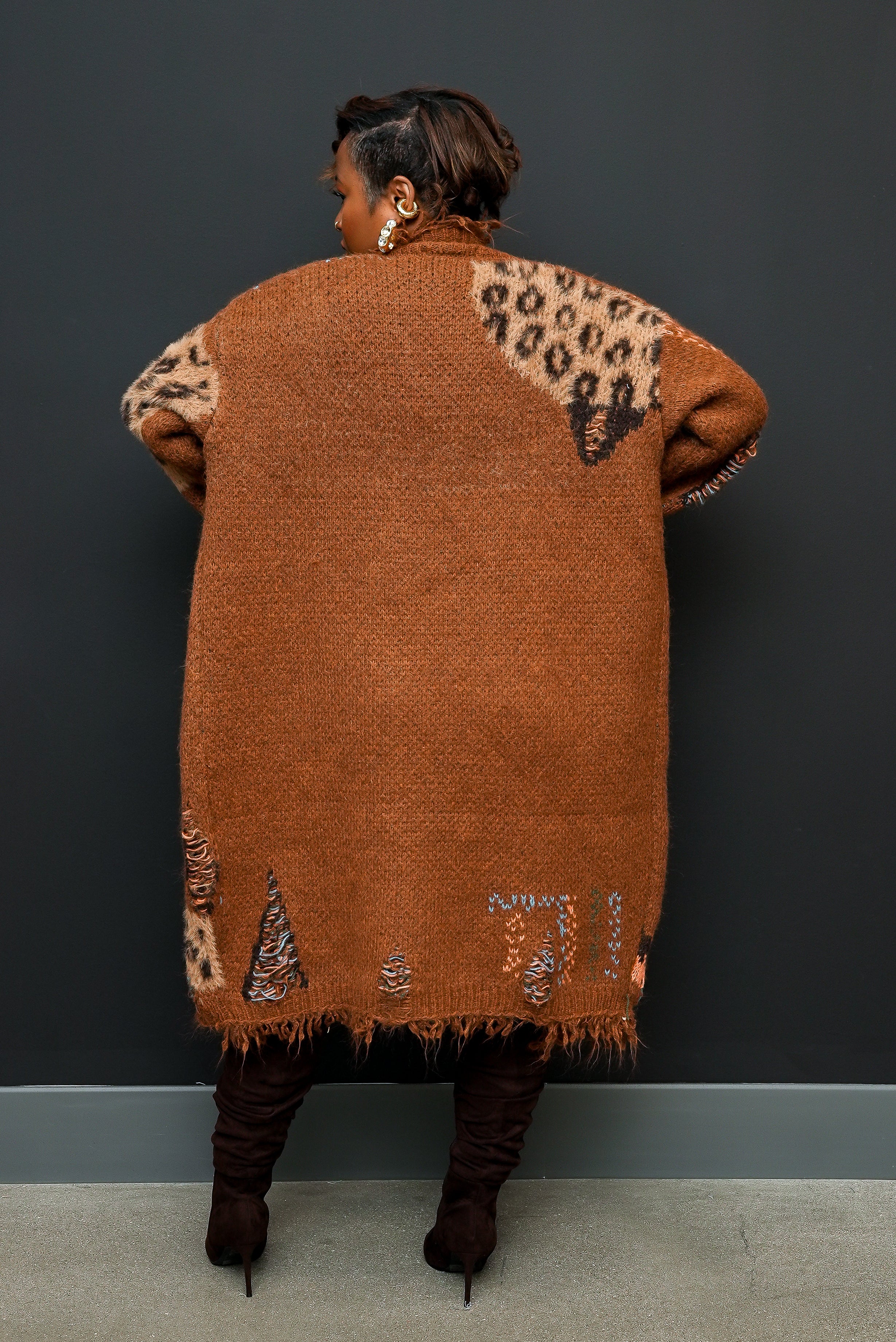 Savanna Luxe Duster (Brown)