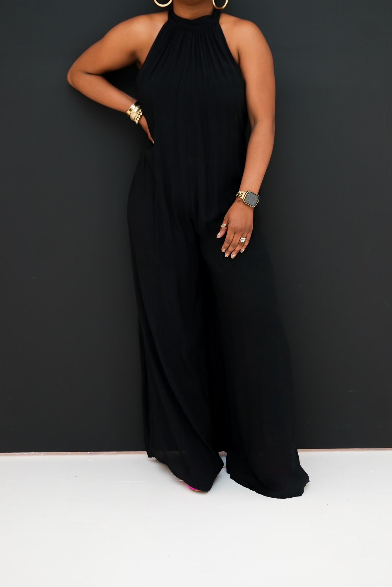 Jet Setter Jumpsuit (Black)