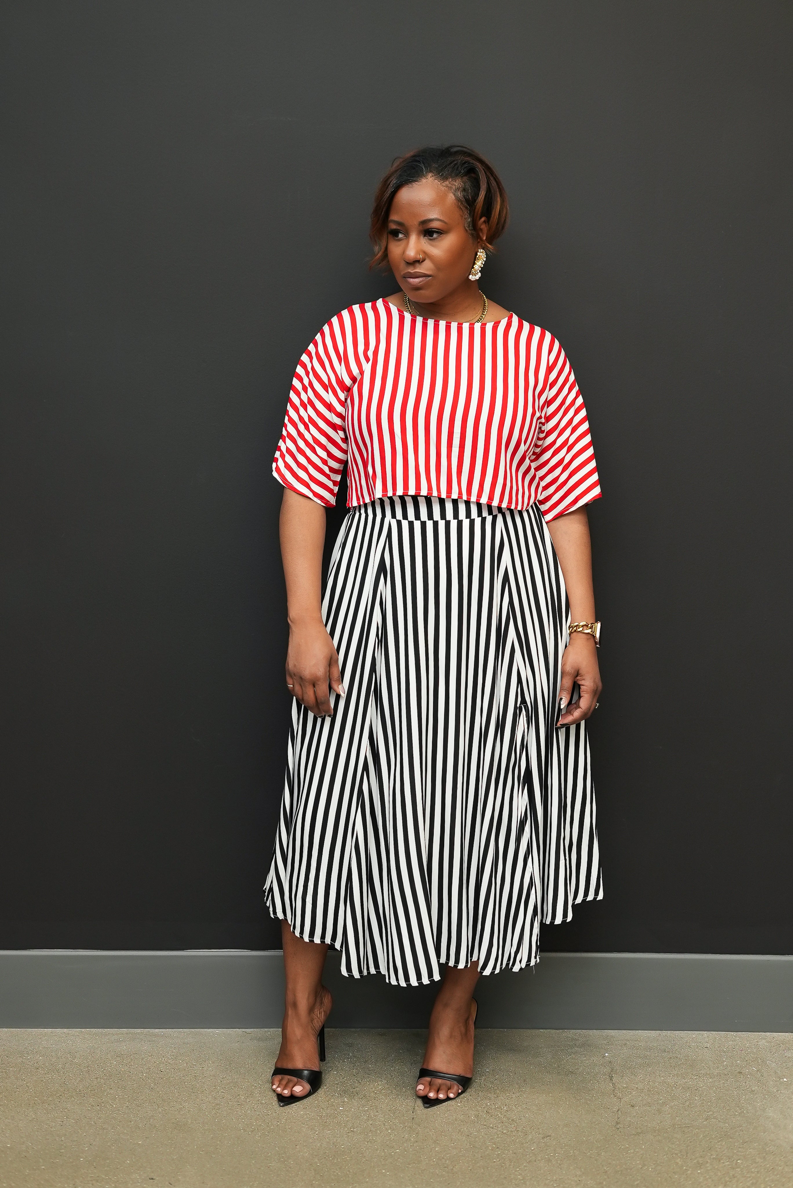 The Power Move Stripe Set (Black)