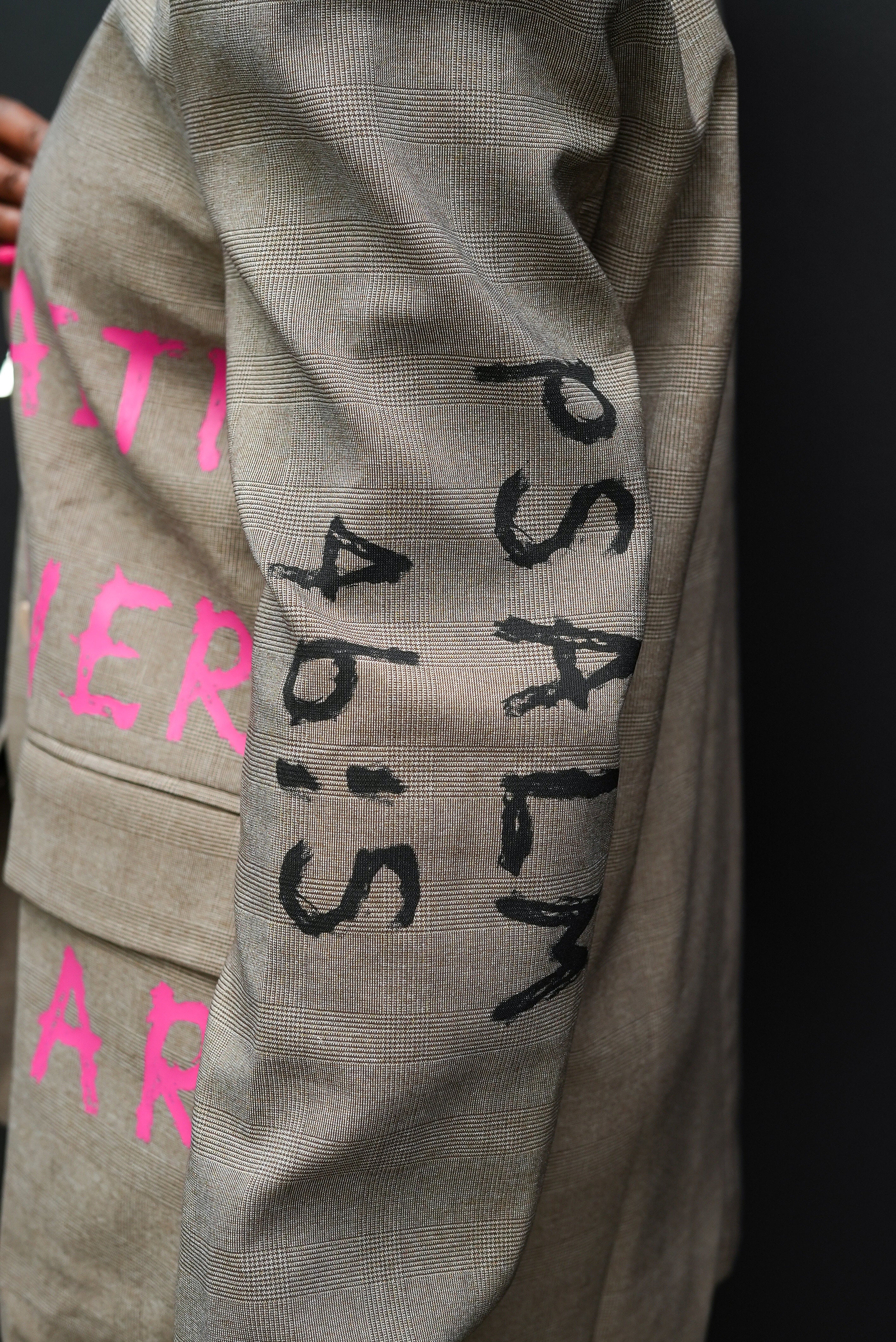 Faith Over Fear Graphic Blazer