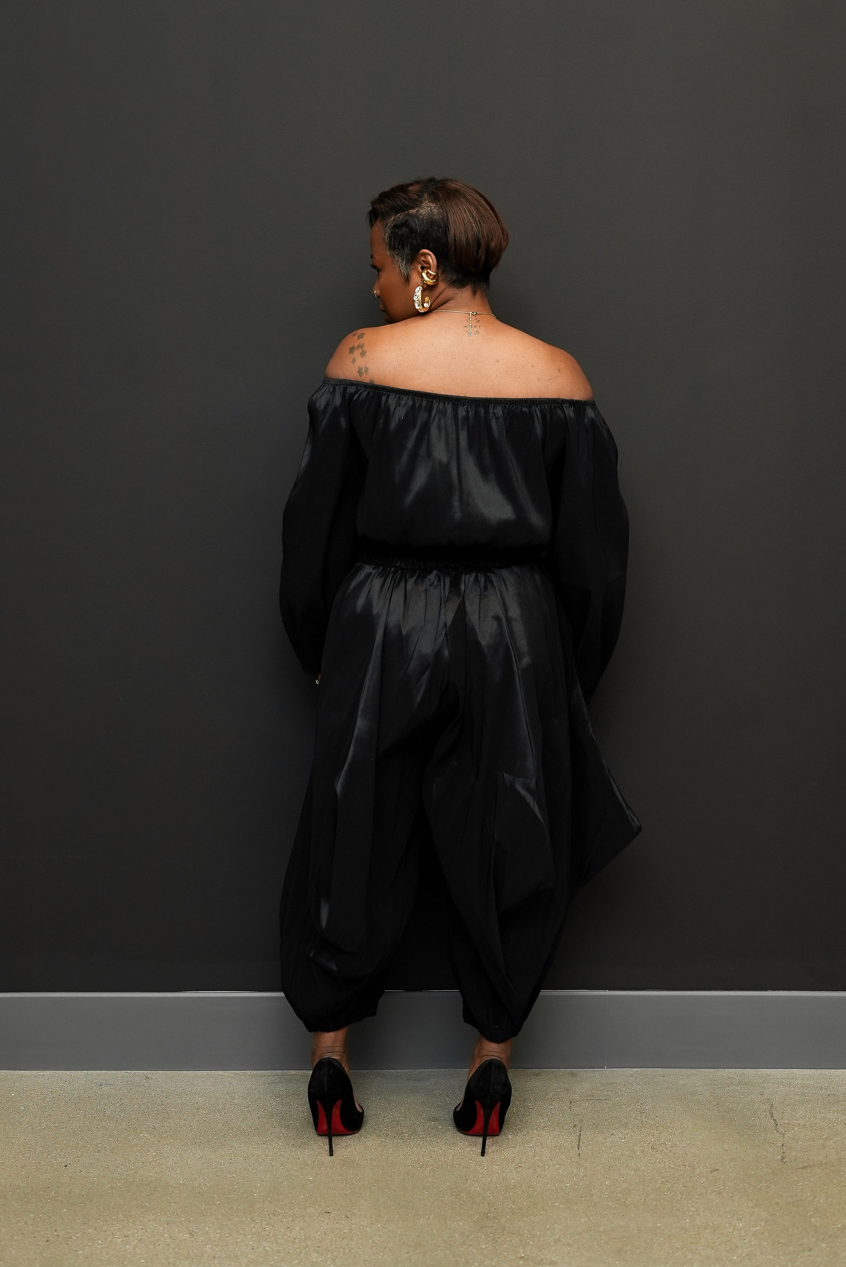 Jungle Luxe Set-Black