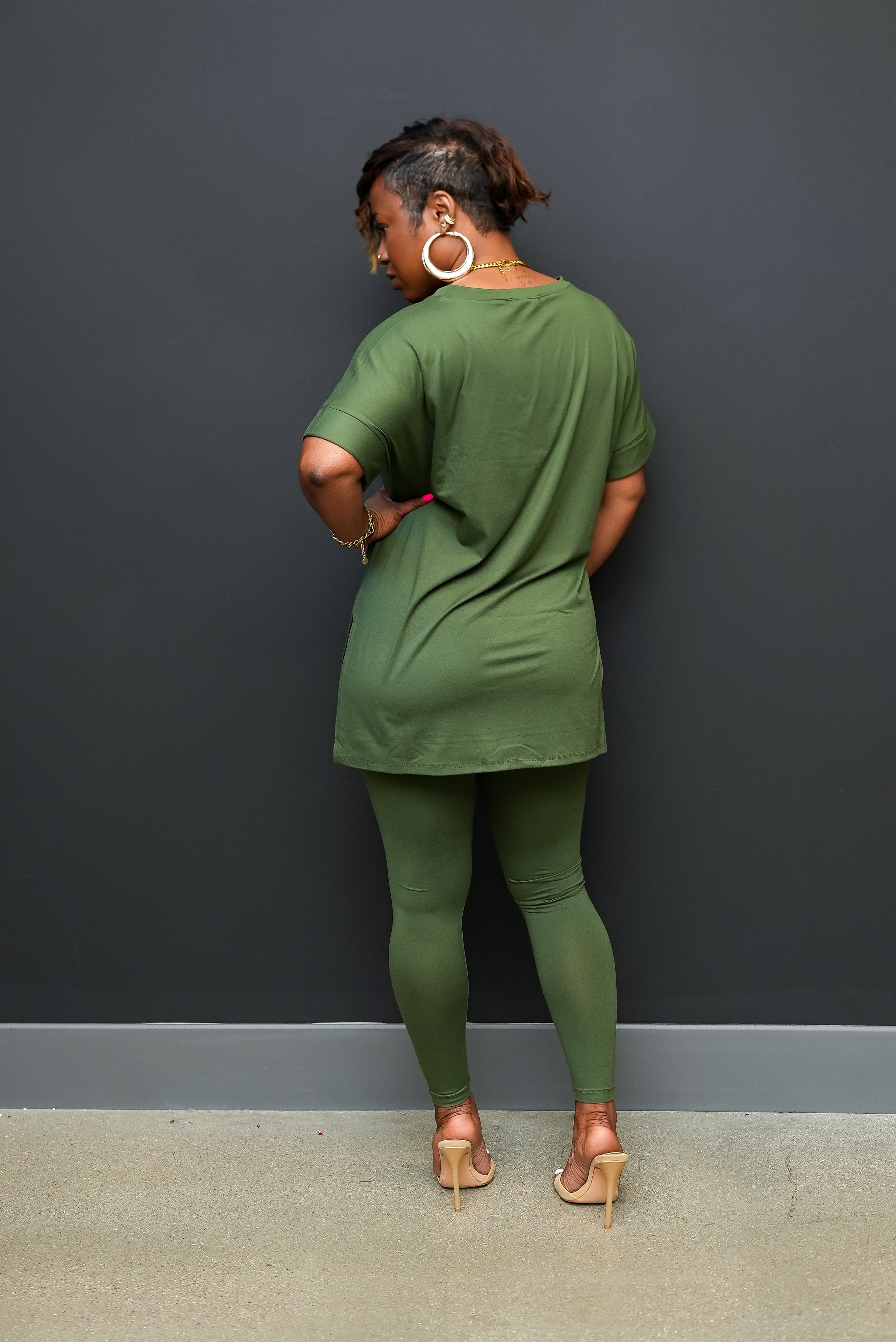 Cozy Errand Set (Army Green)