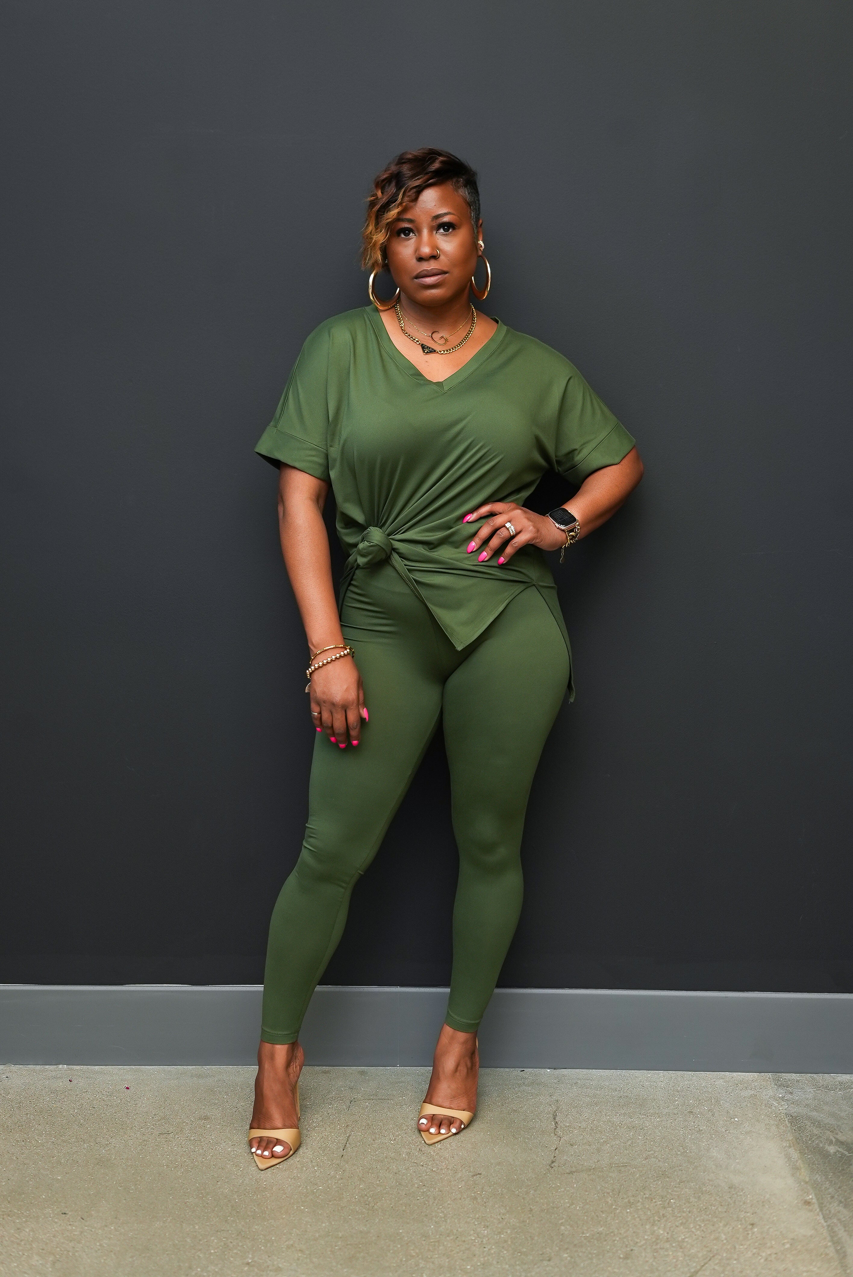 Cozy Errand Set (Army Green)