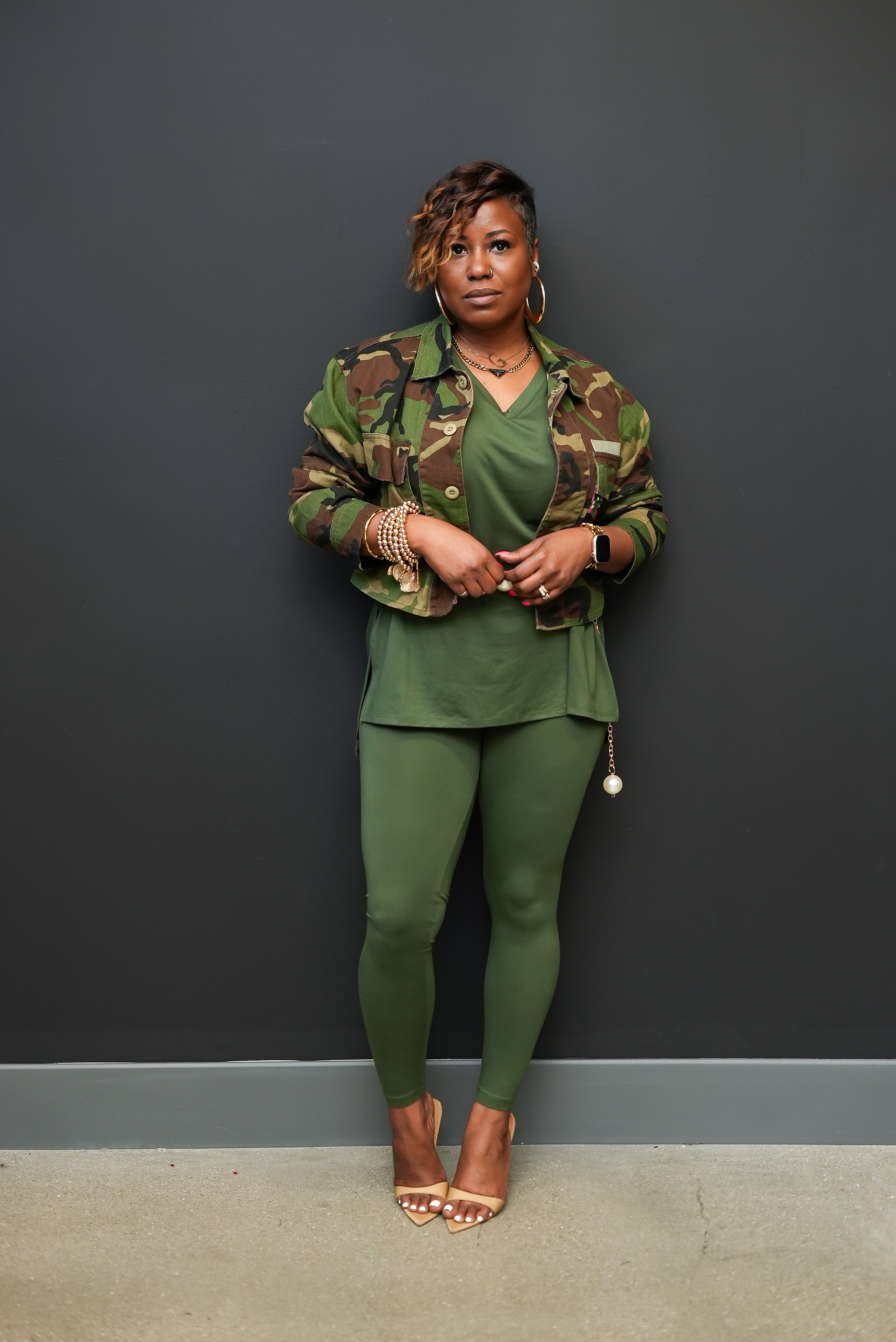 Cozy Errand Set (Army Green)