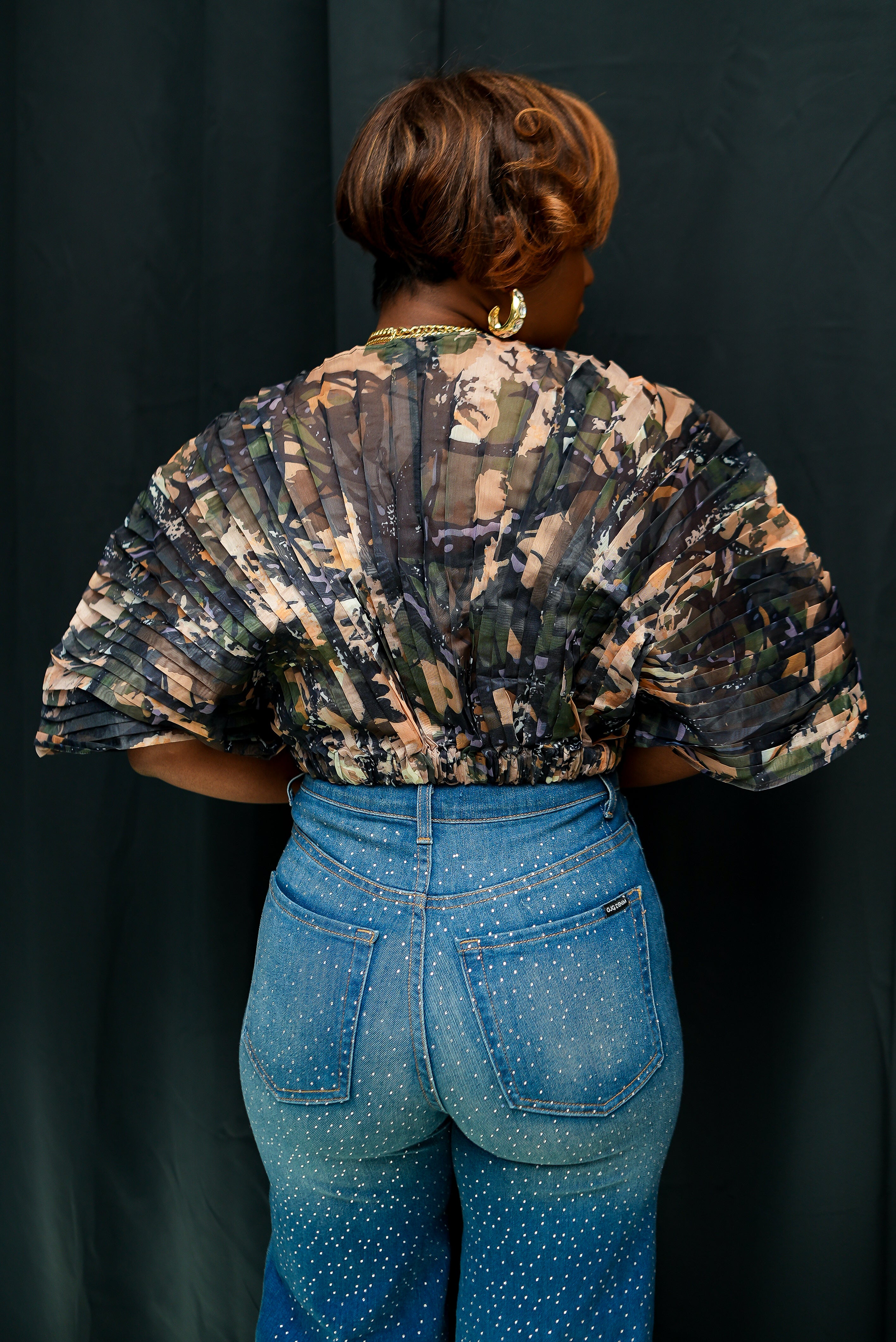 Ripple Effect Top (Camo)