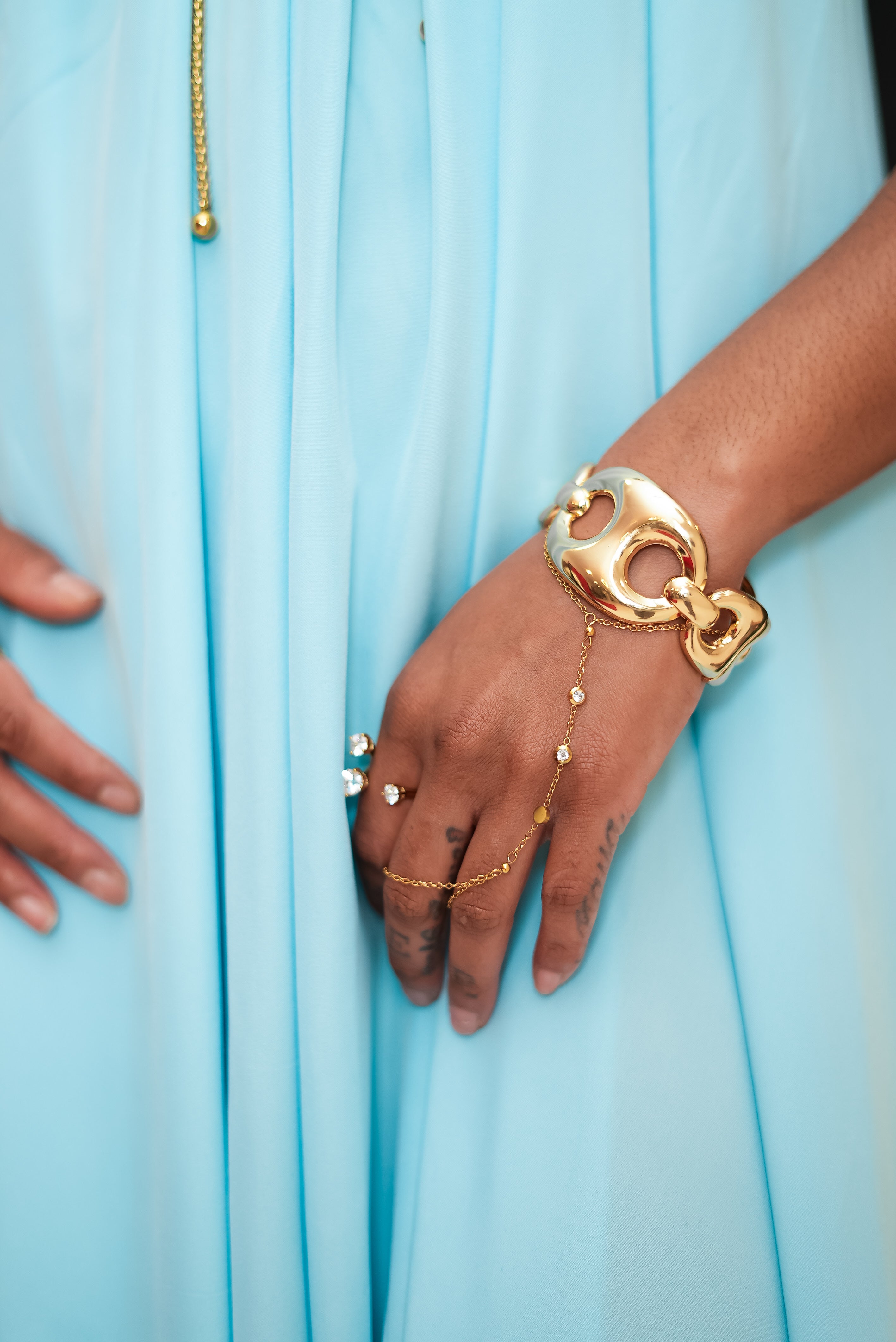 Power Link Statement Bracelet