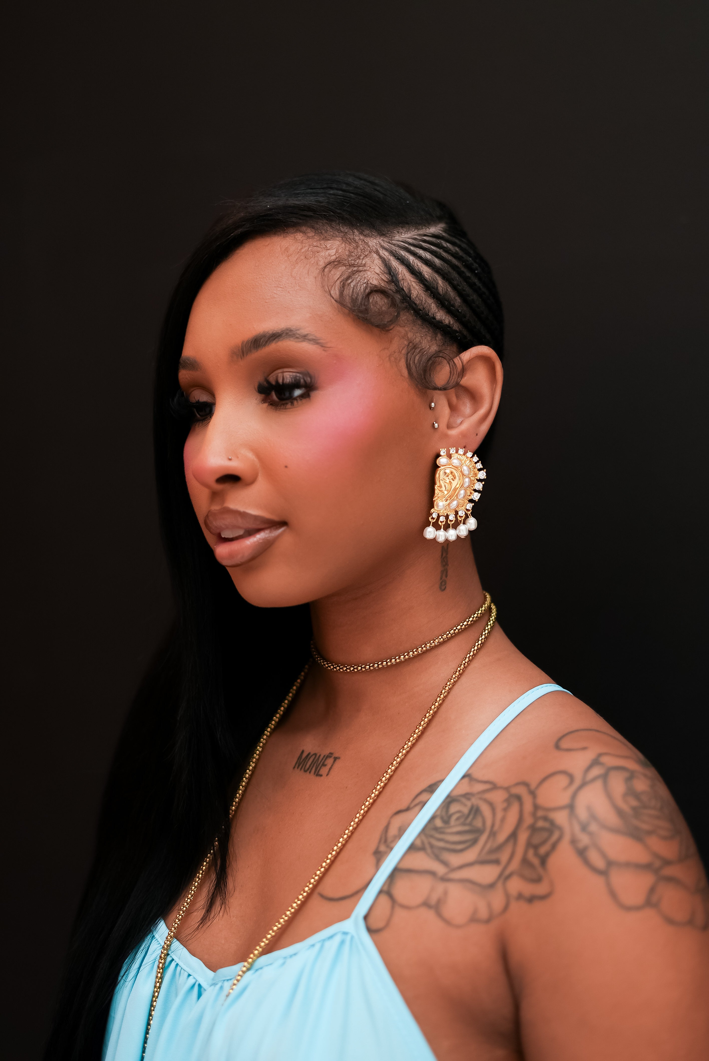 Pearl Royale Drop Earrings