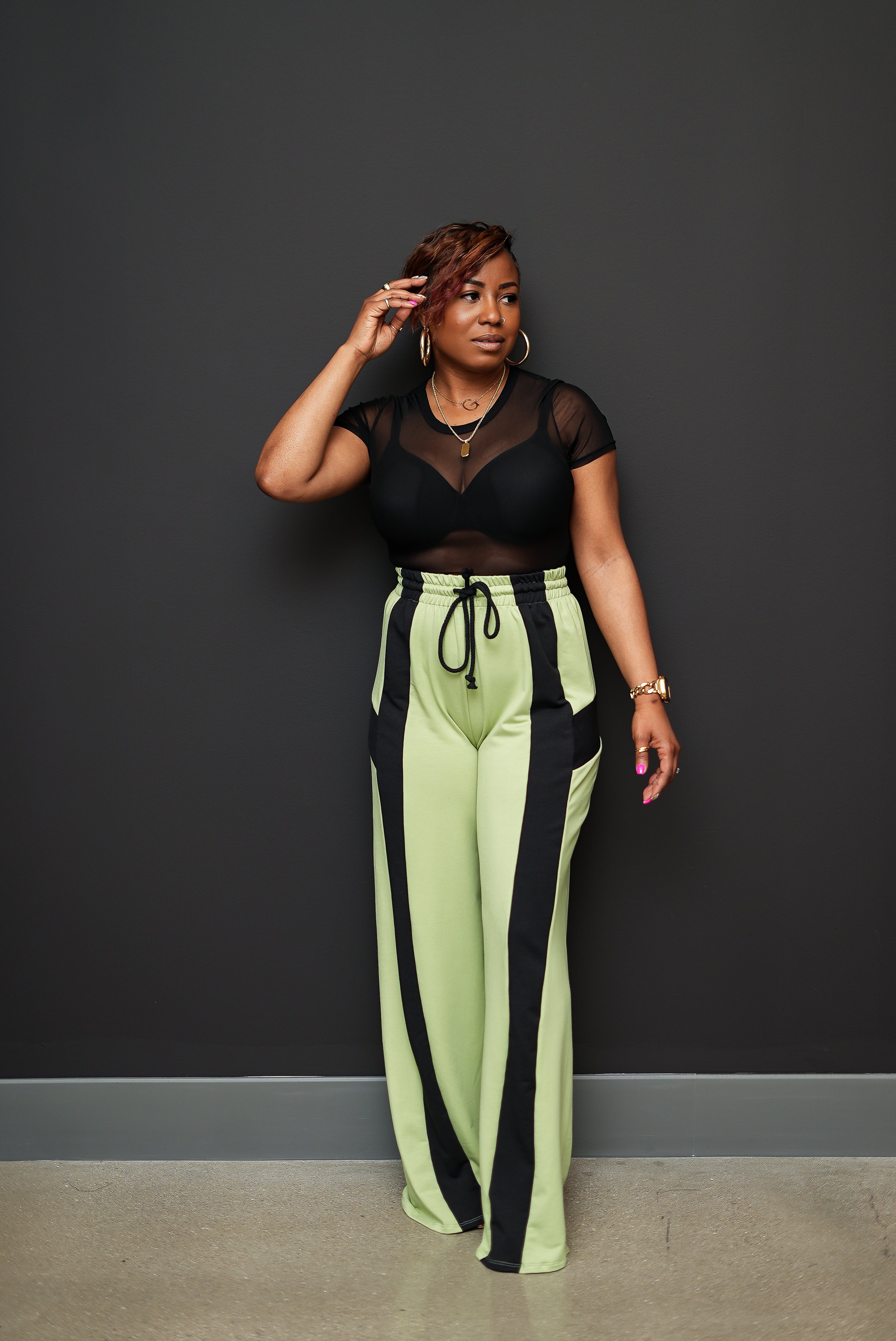 The Side Hustle Pants (avocado)