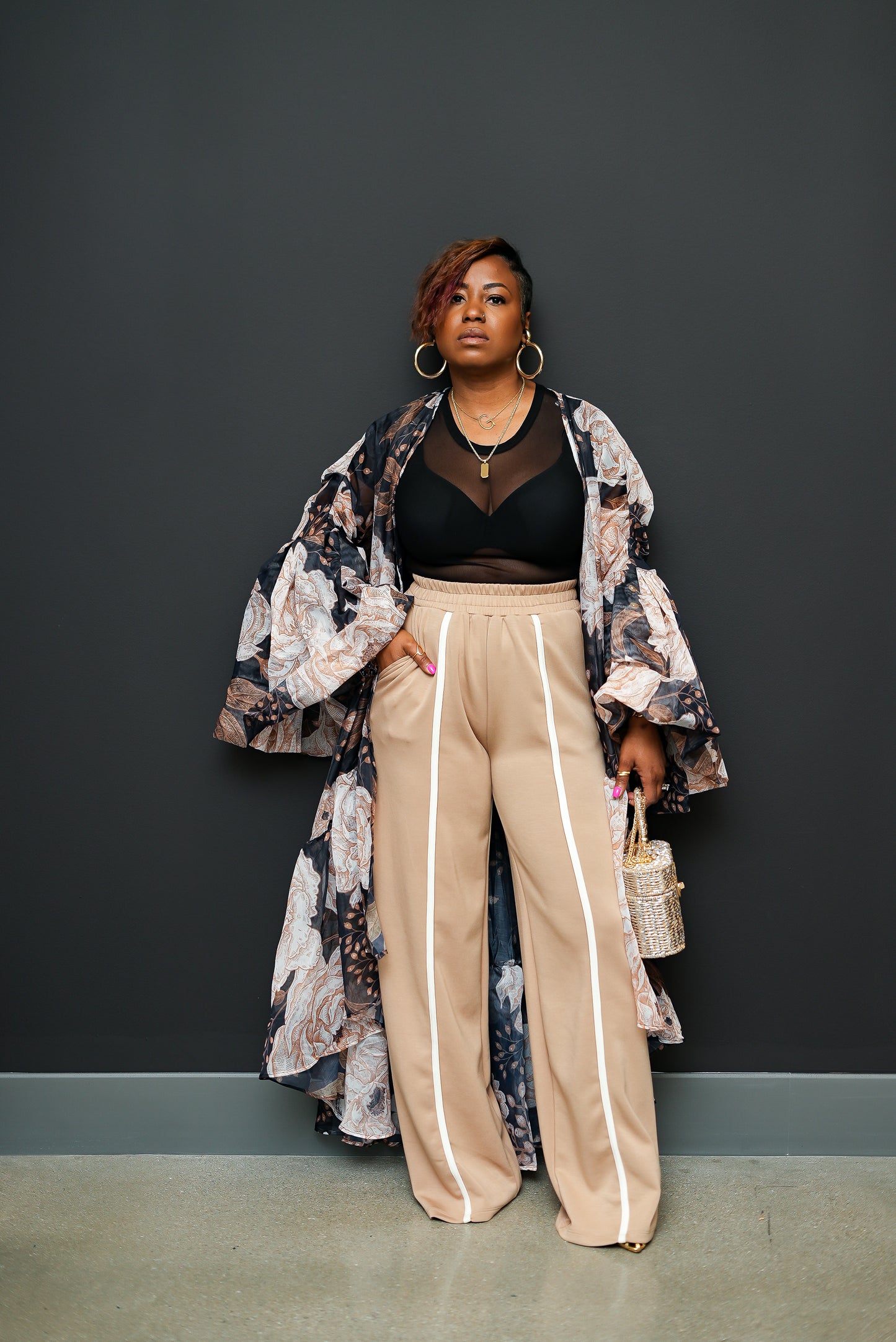 Floral Life Duster