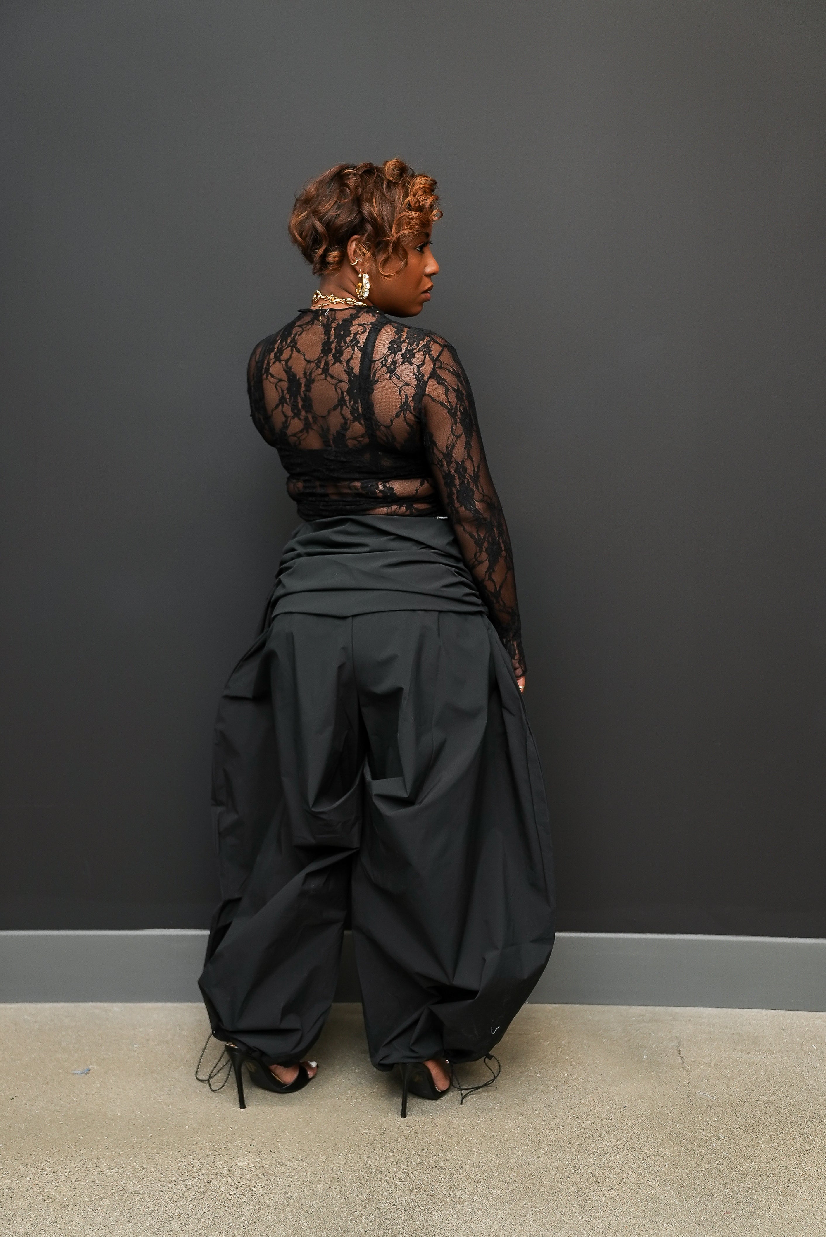 Black Majesty Sculpted Pants