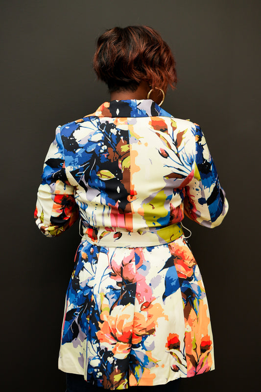 Floral Authority Blazer