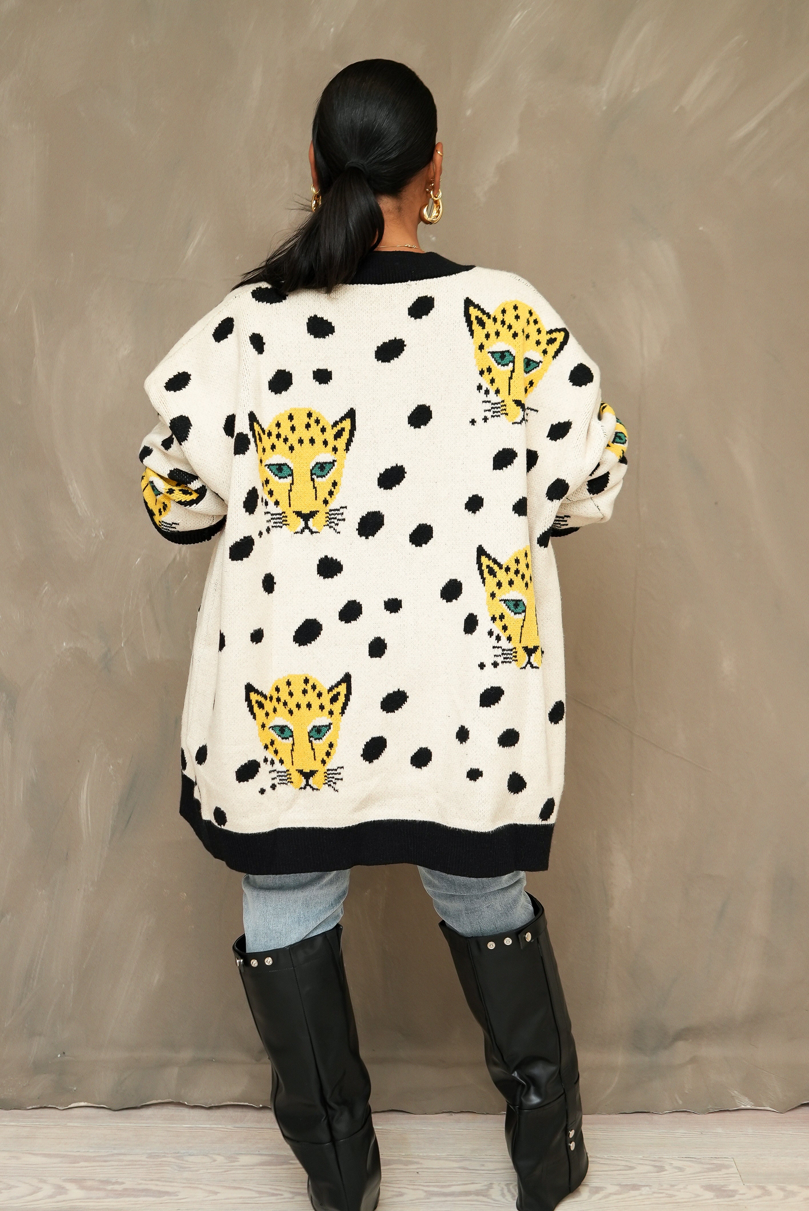 Cheetahlicious Cardigan