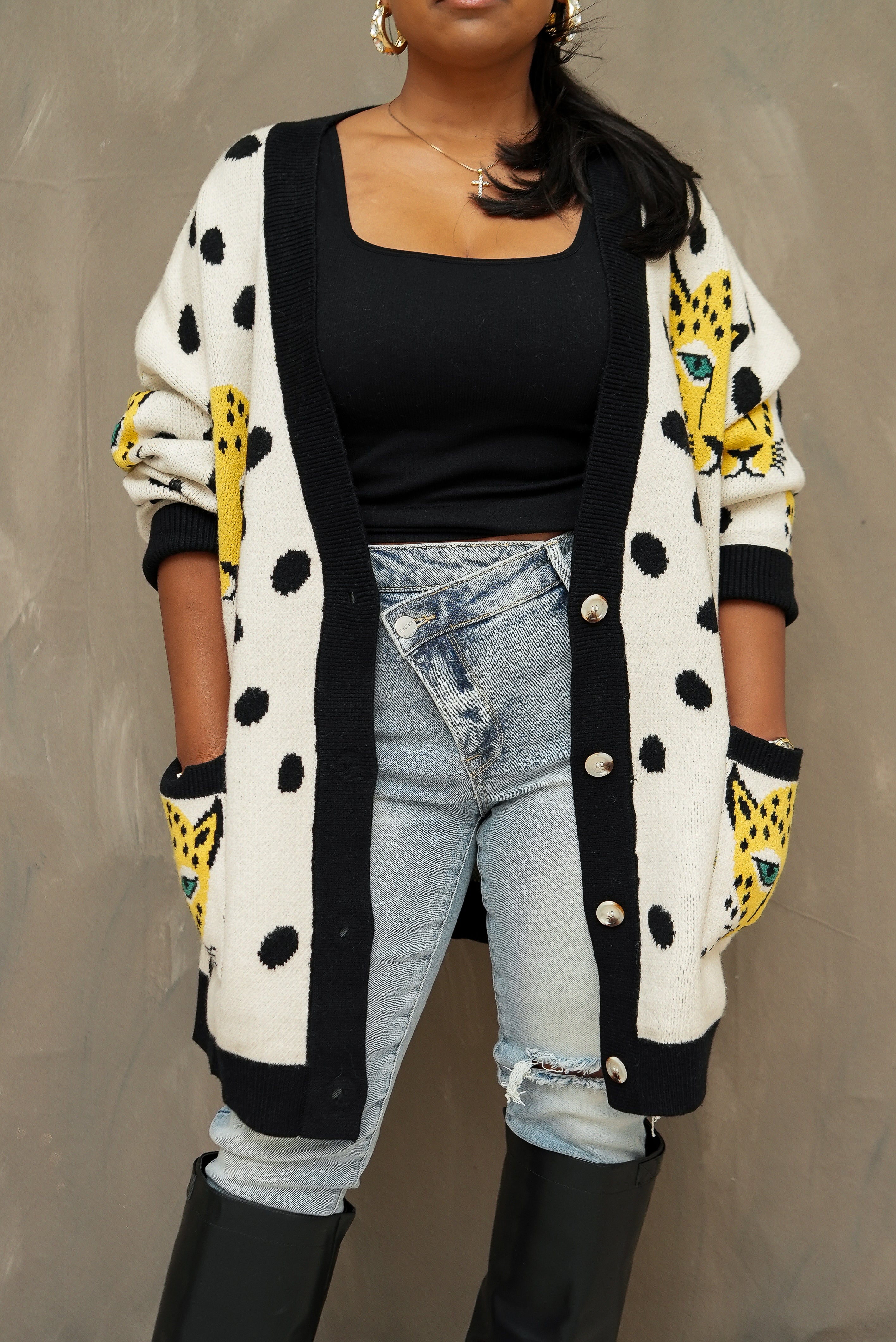 Cheetahlicious Cardigan