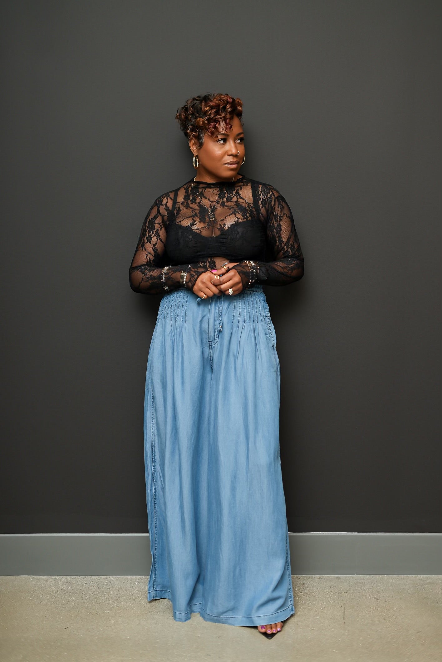 Sheer Temptation Lace Top