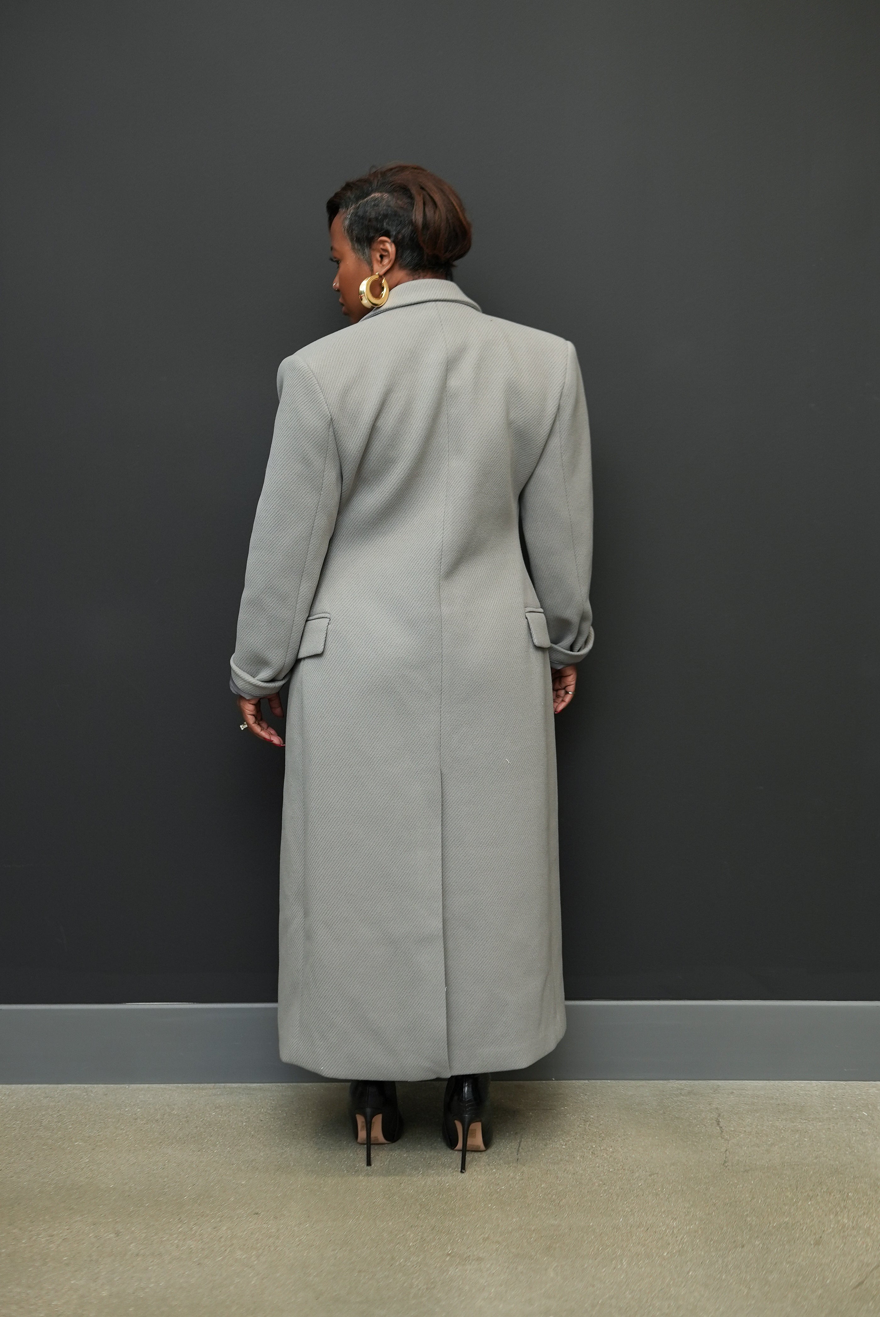 Smoke Show Power Coat (gray)