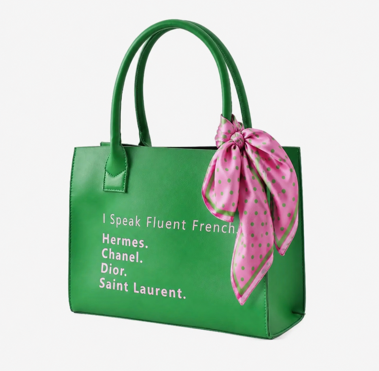 I Speak Fluent French Tote