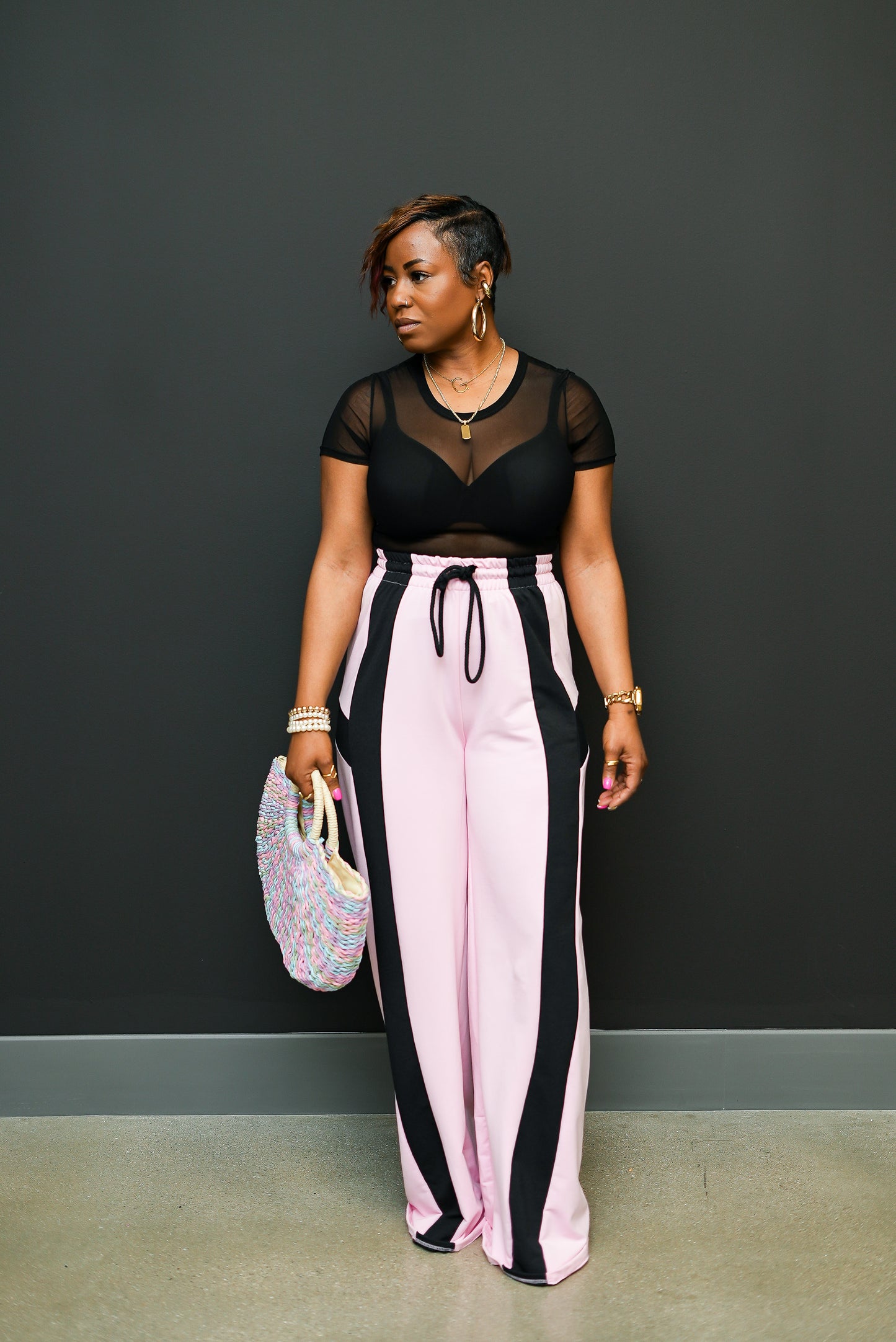 The Side Hustle Pants (pink)