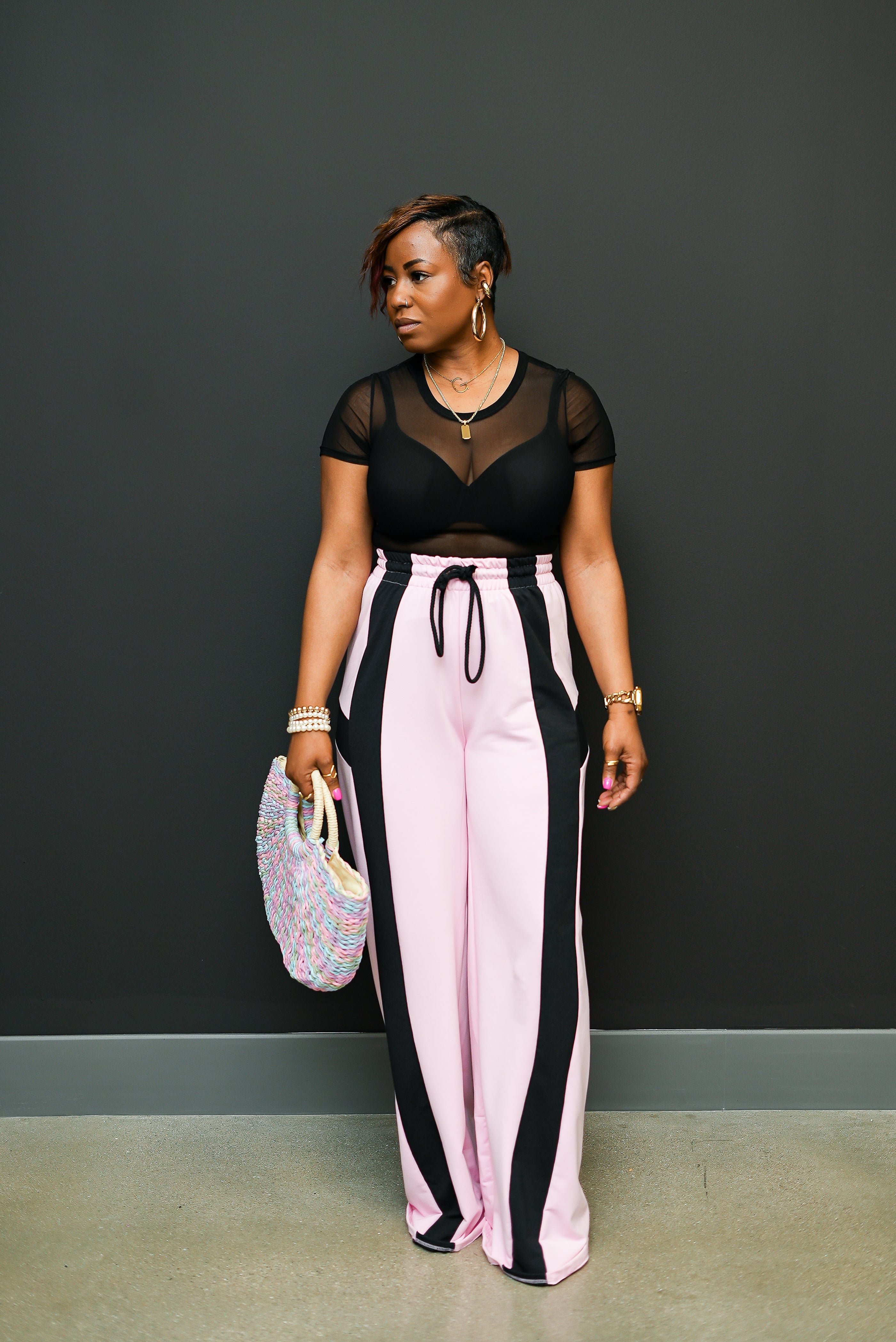 The Side Hustle Pants (pink)