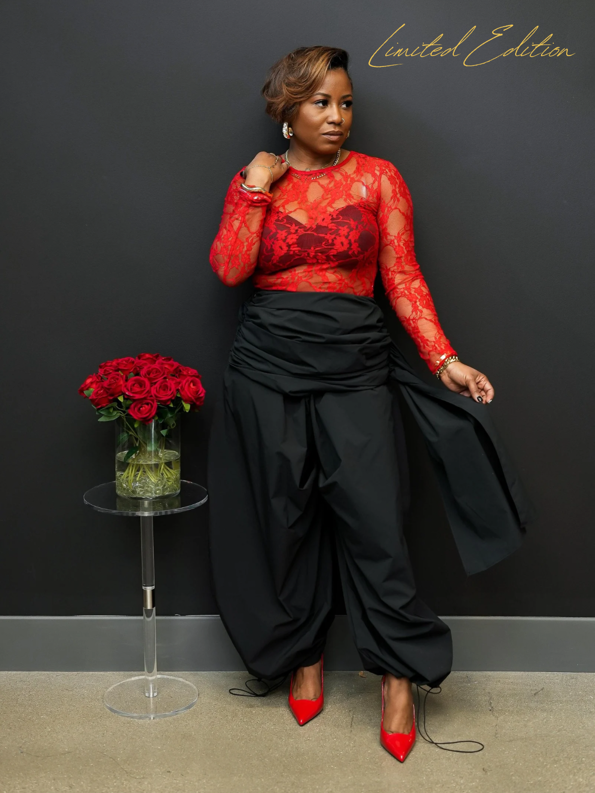 Black Majesty Sculpted Pants