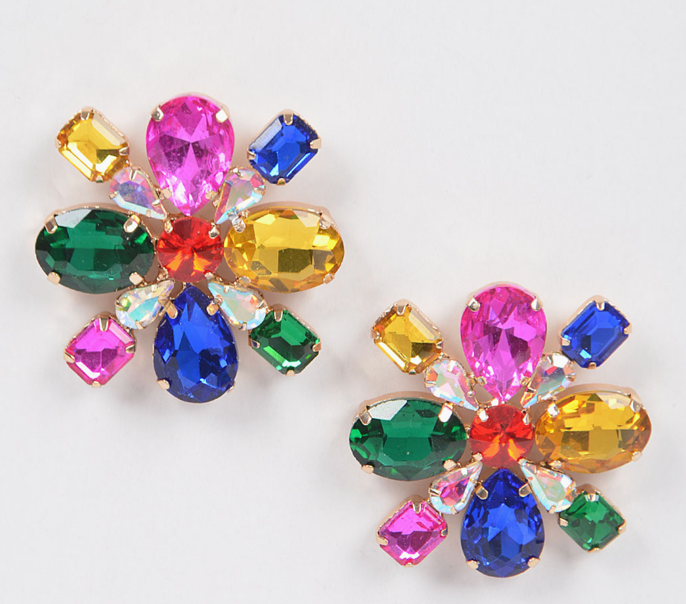 Floral Embellished Earring