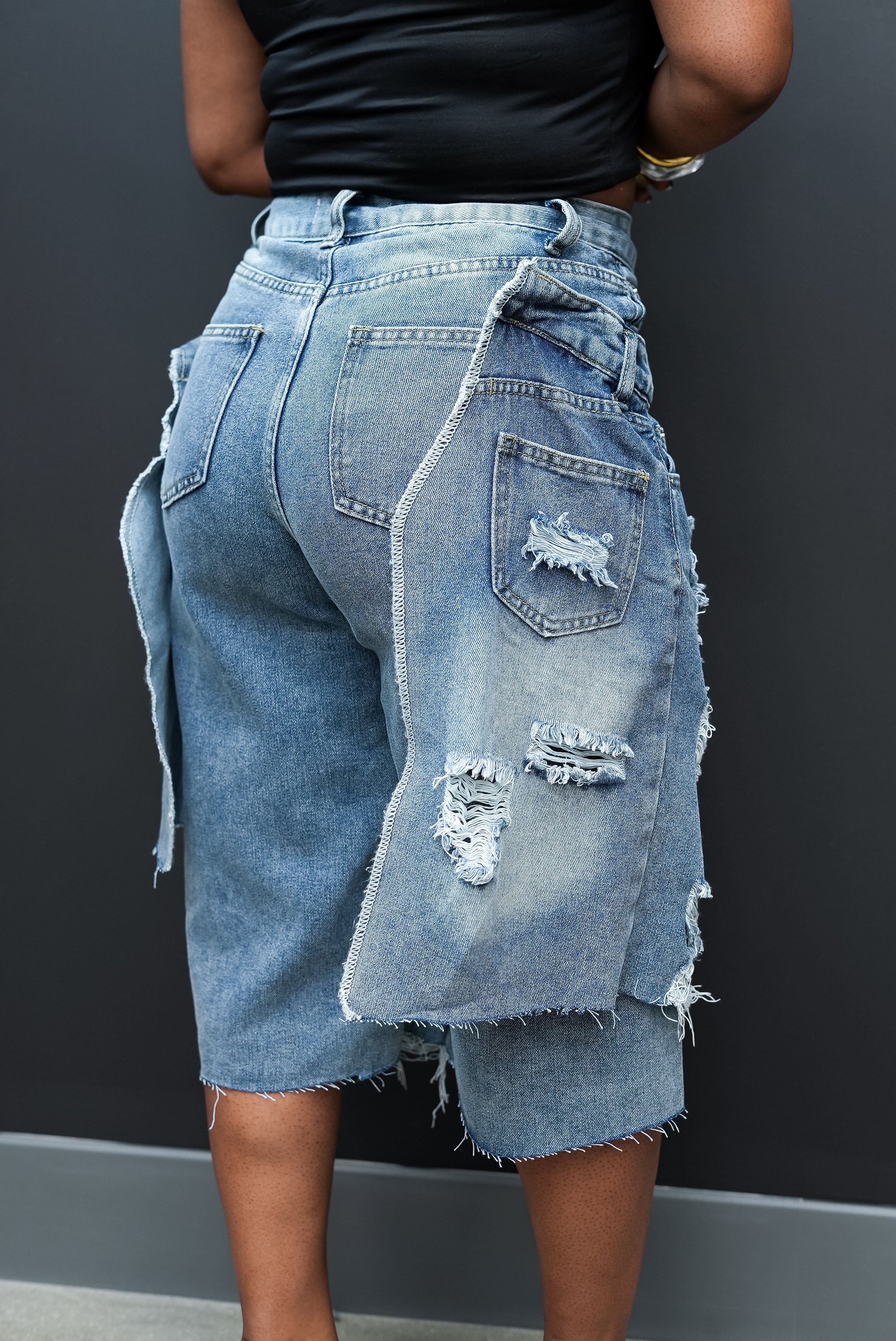 Double Take Denim Jorts