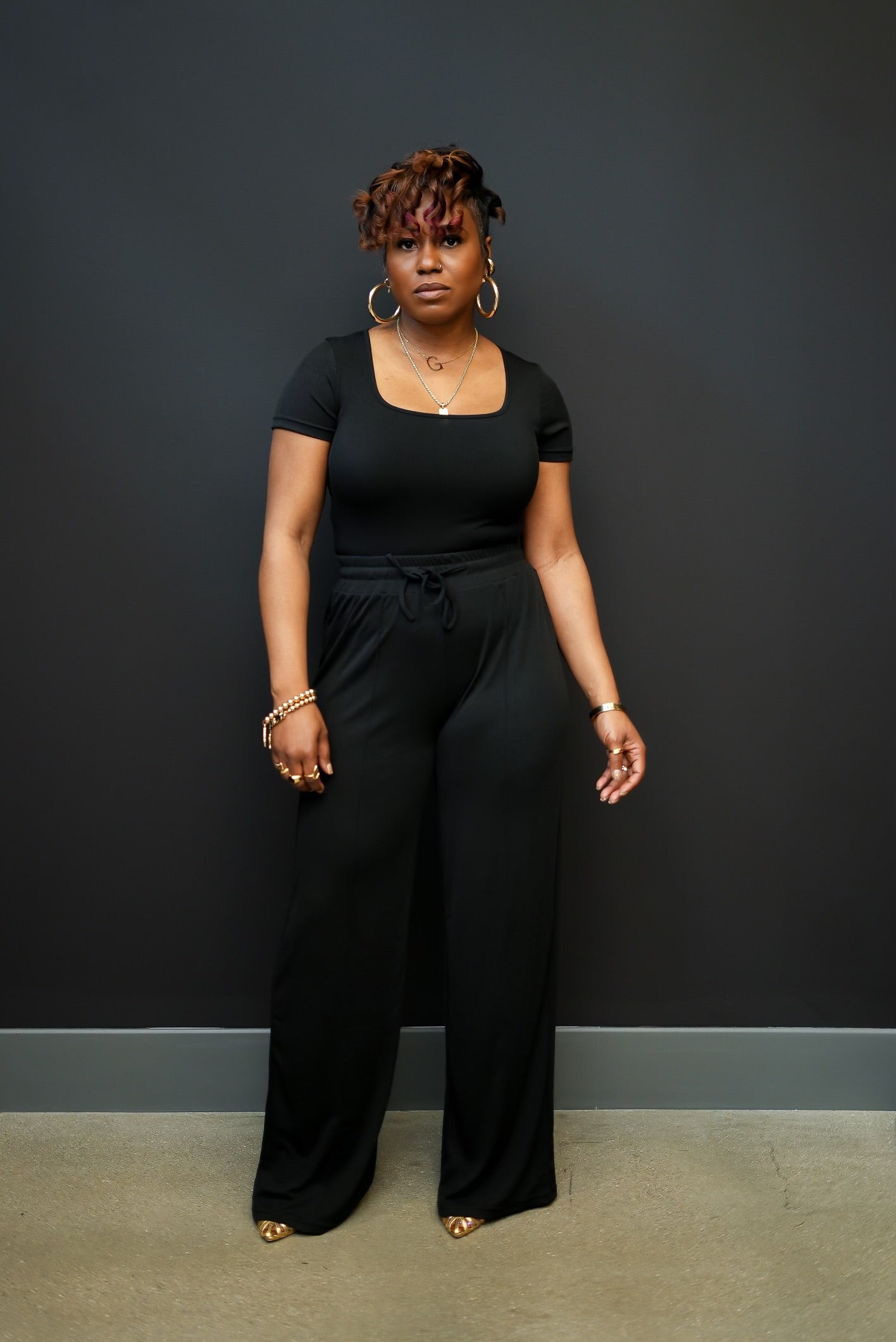 Hot Auntie Comfort Set (Black)