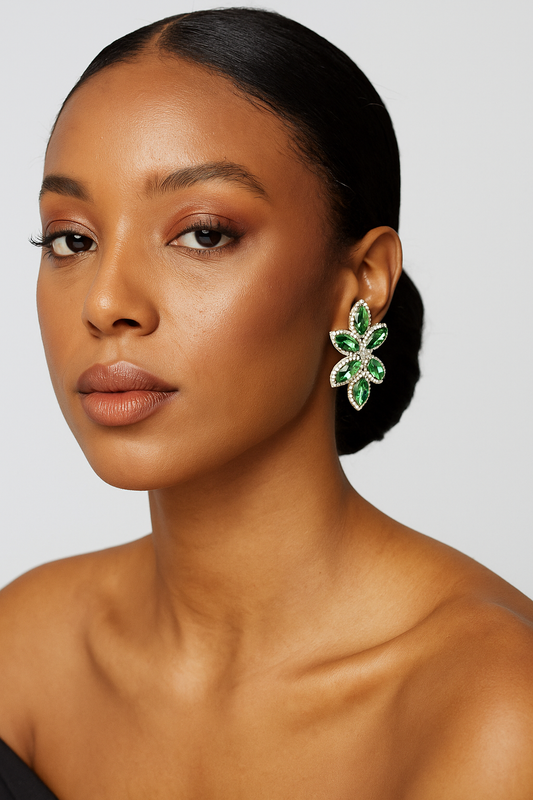 Ivy Glam Rhinestone Earring
