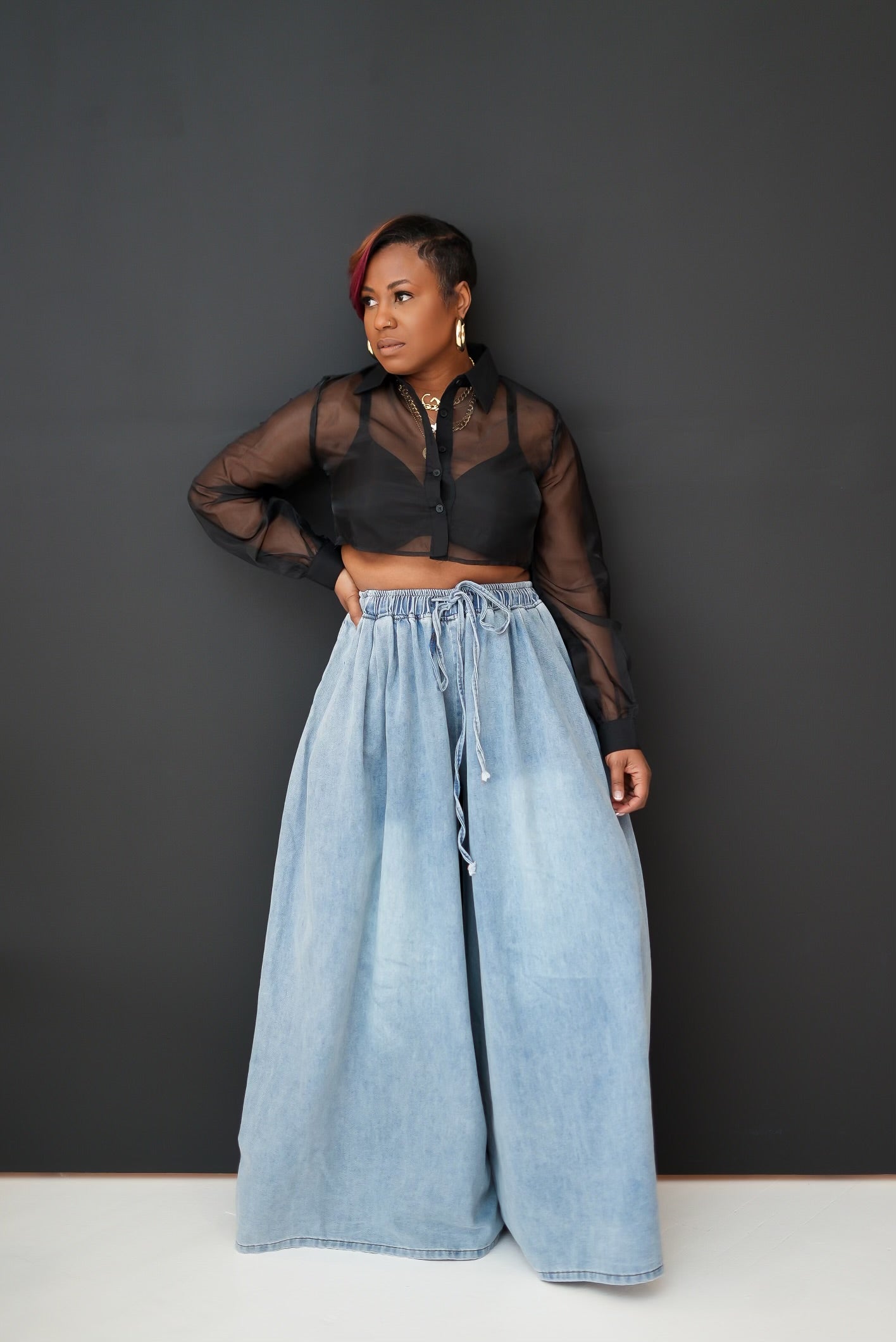 Gaucho Denim (Light Blue)