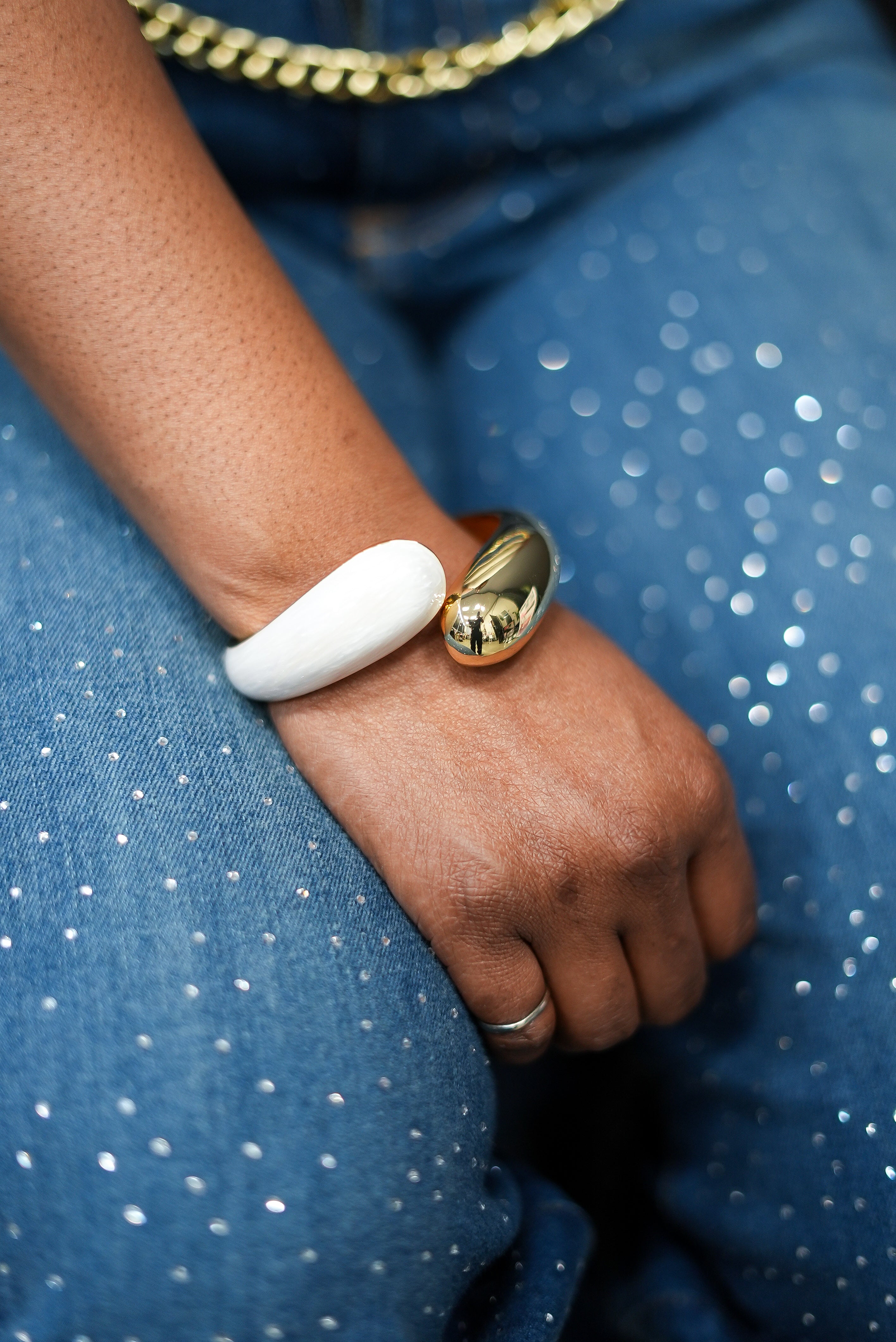 Orbit Statement Cuff Bracelet