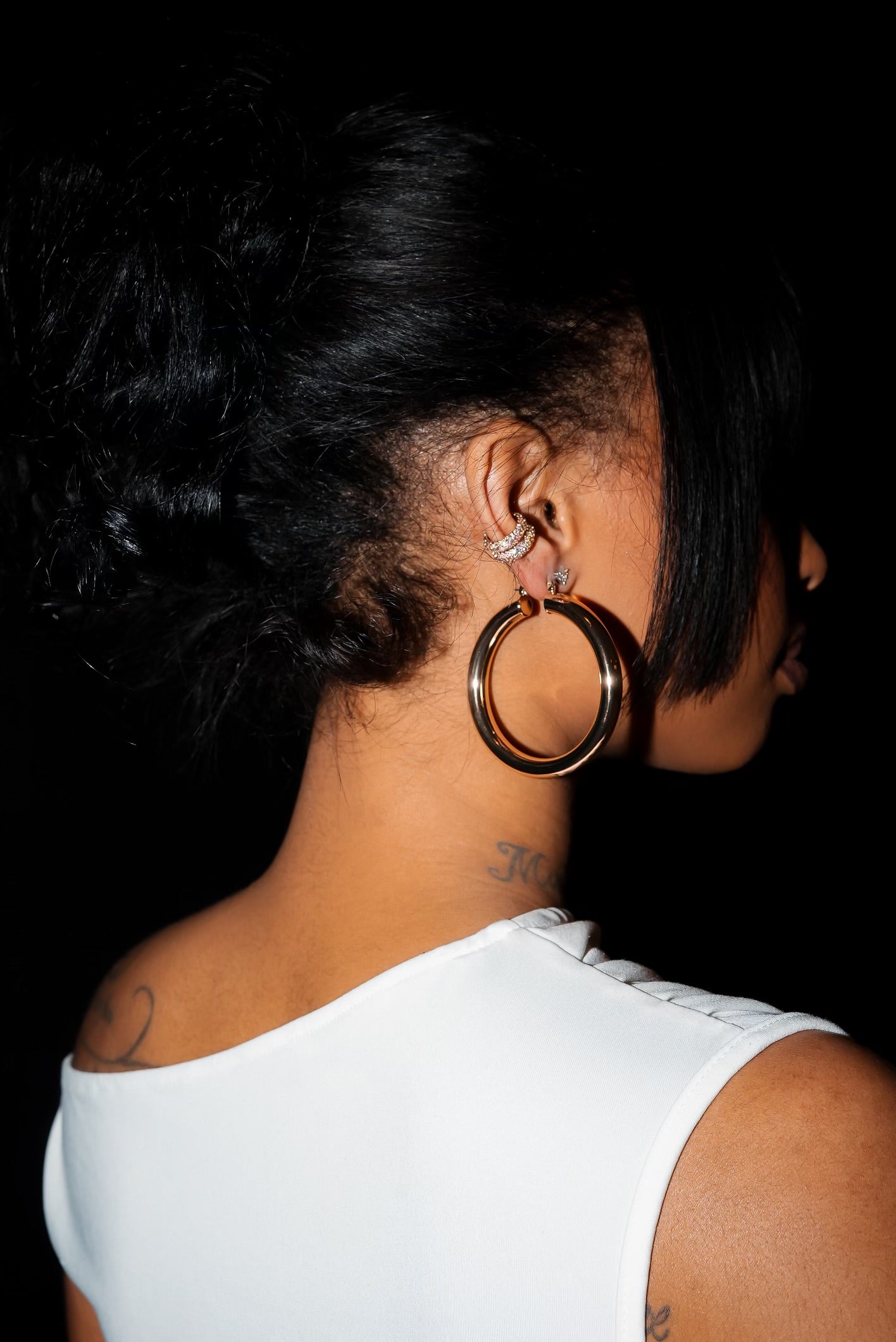 Bejeweled Ear Cuff Earrings