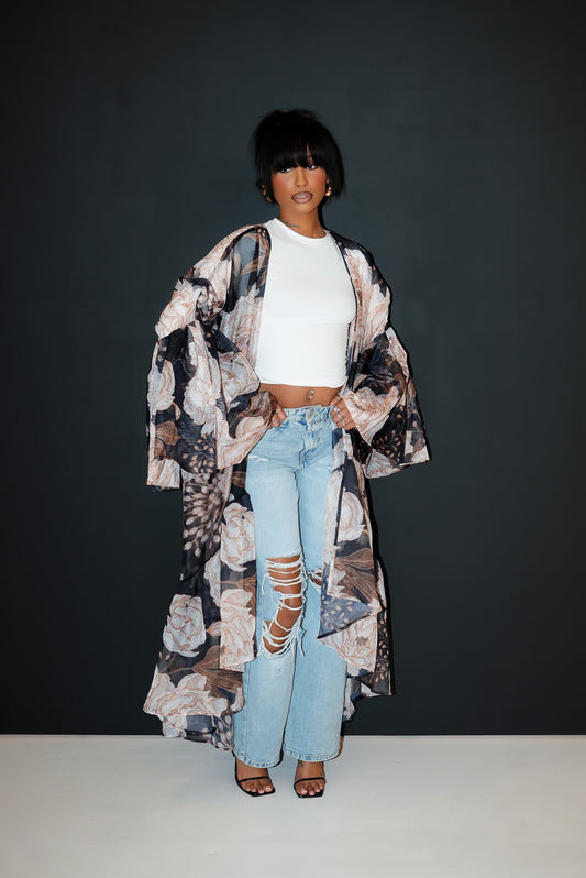 Floral Life Duster