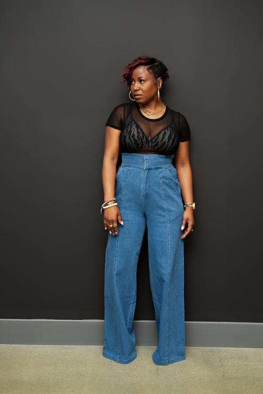 All Denim Set