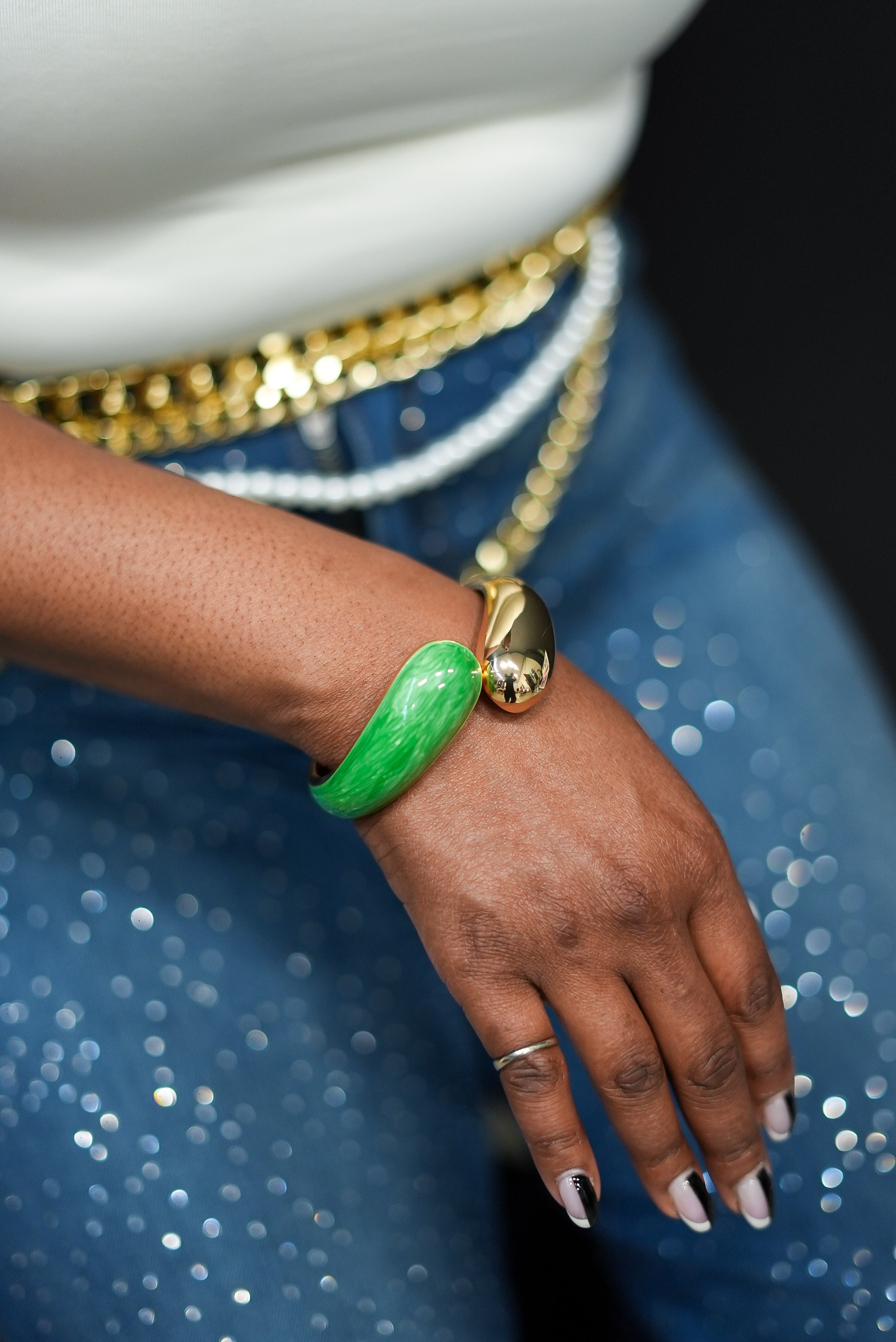 Orbit Statement Cuff Bracelet