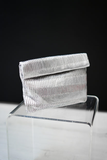 Perfect Metallic Clutch (Silver)