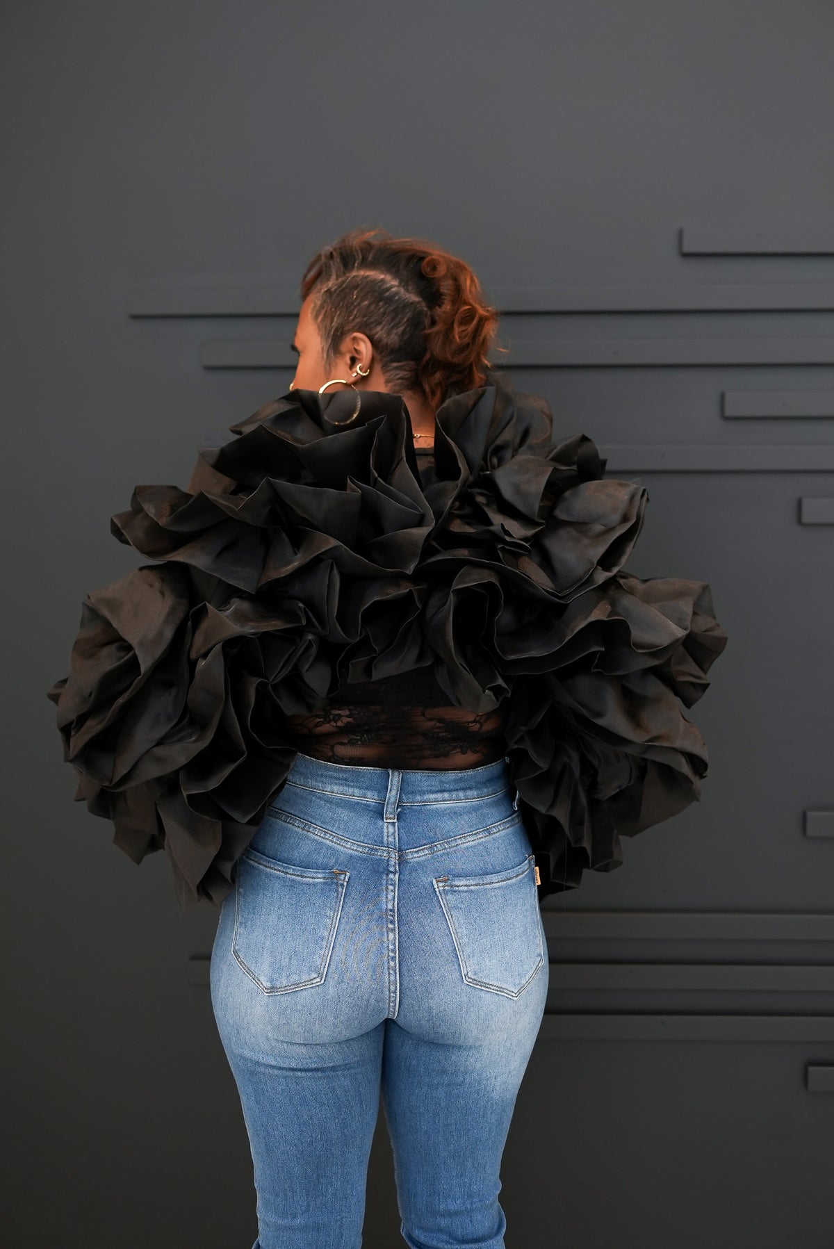 The Drama Ruffle Jacket