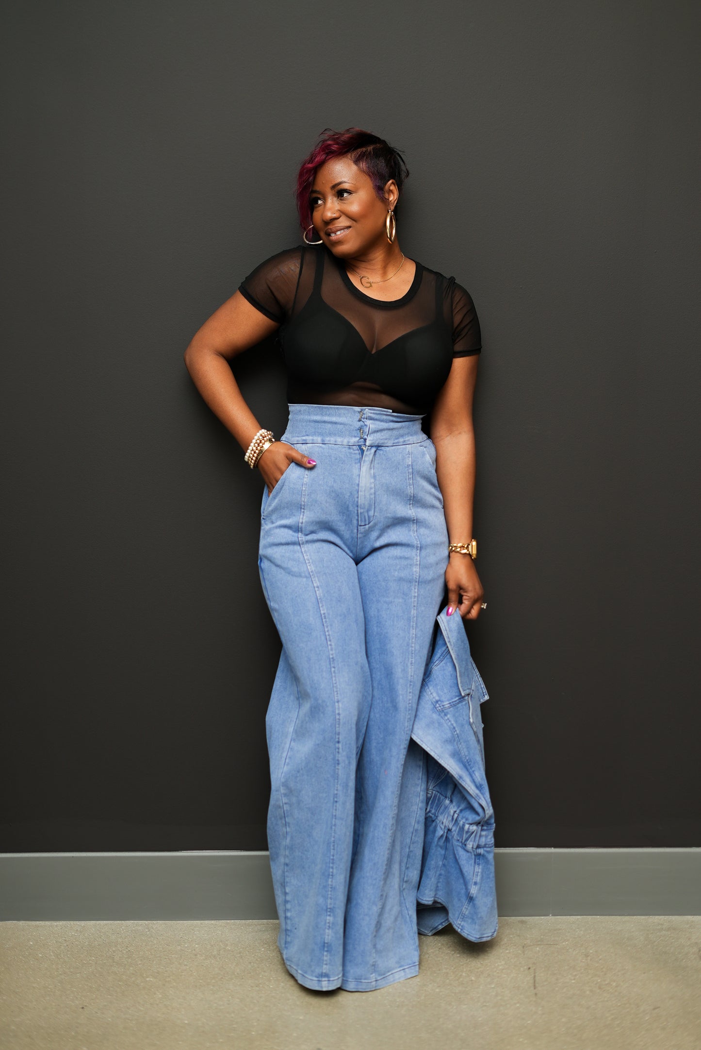 All Denim Set