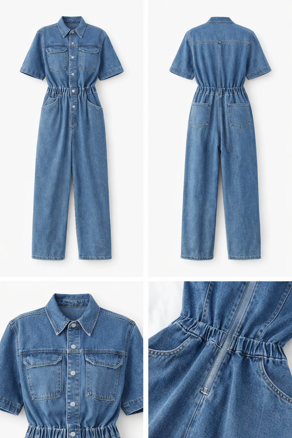 Denim Statement Jumpsuit