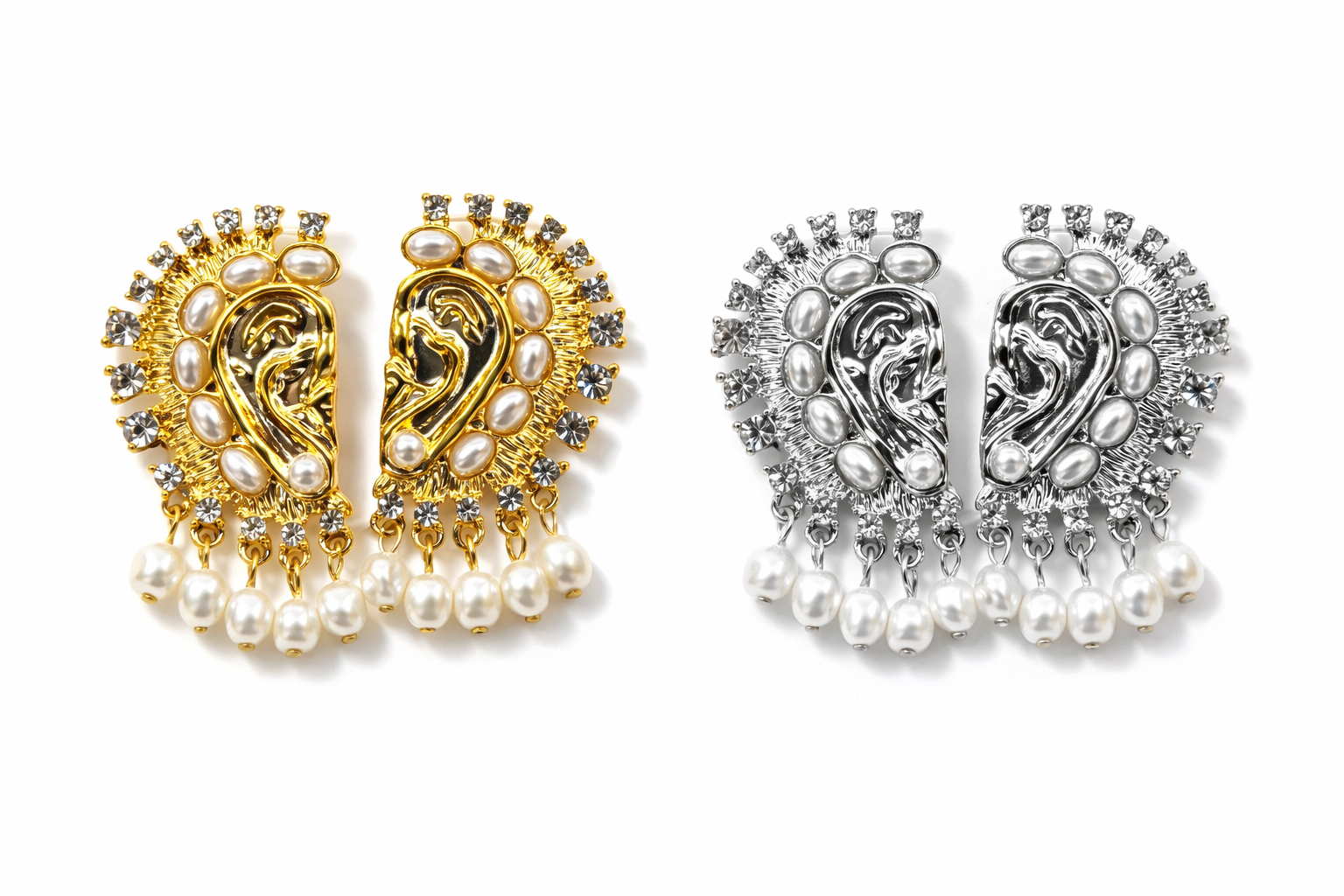 Pearl Royale Drop Earrings