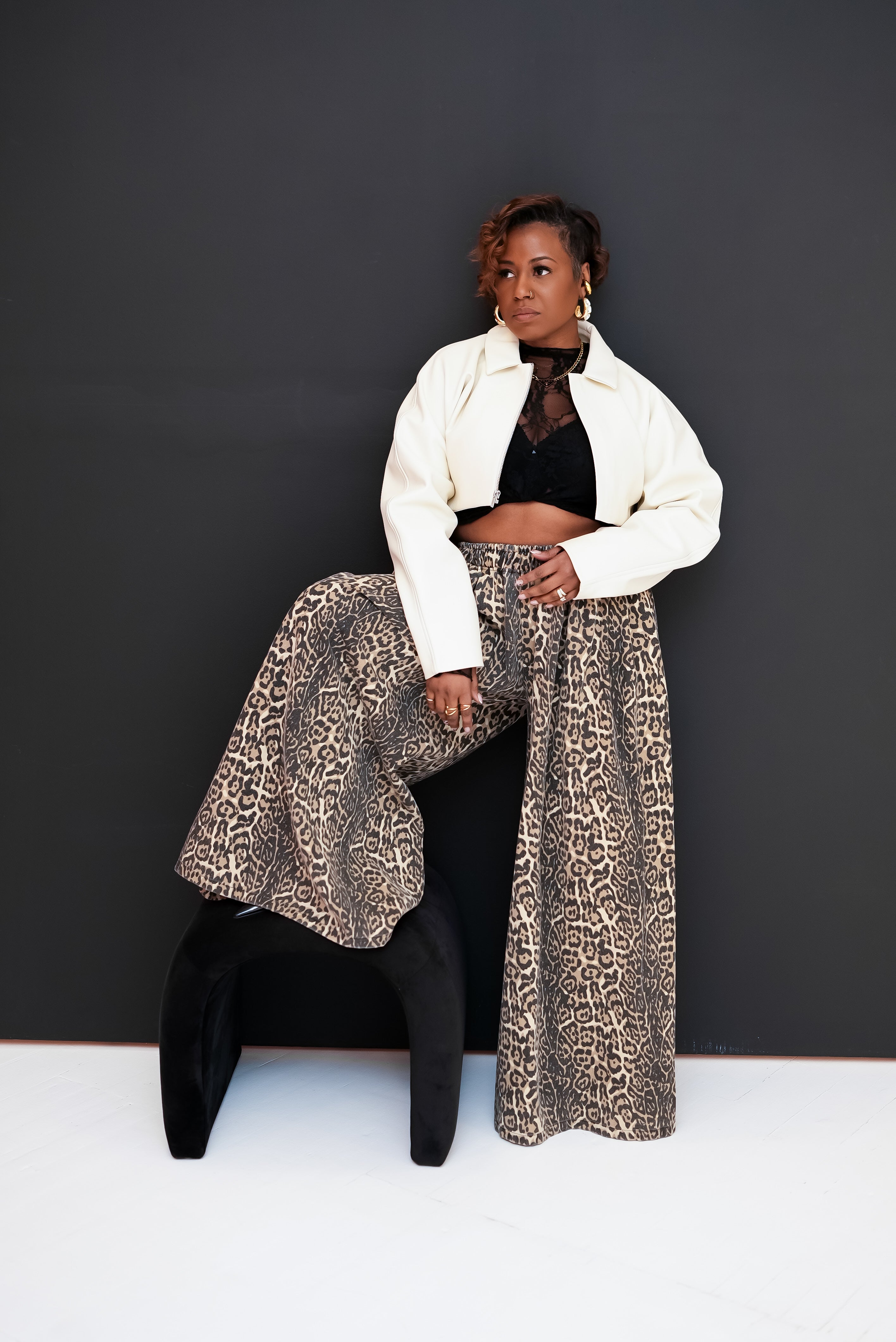 Gaucho Denim (Leopard Print)