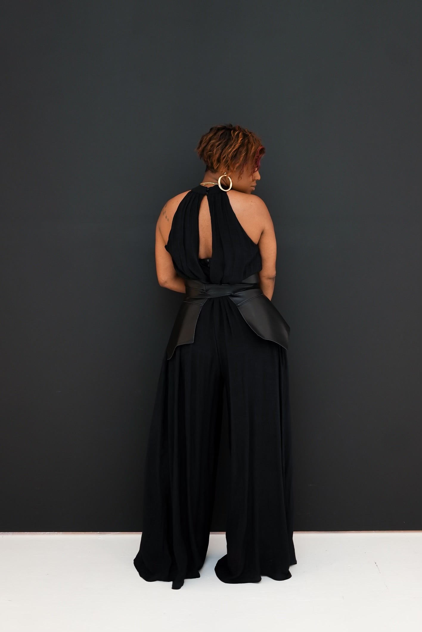 Jet Setter Jumpsuit (Black)