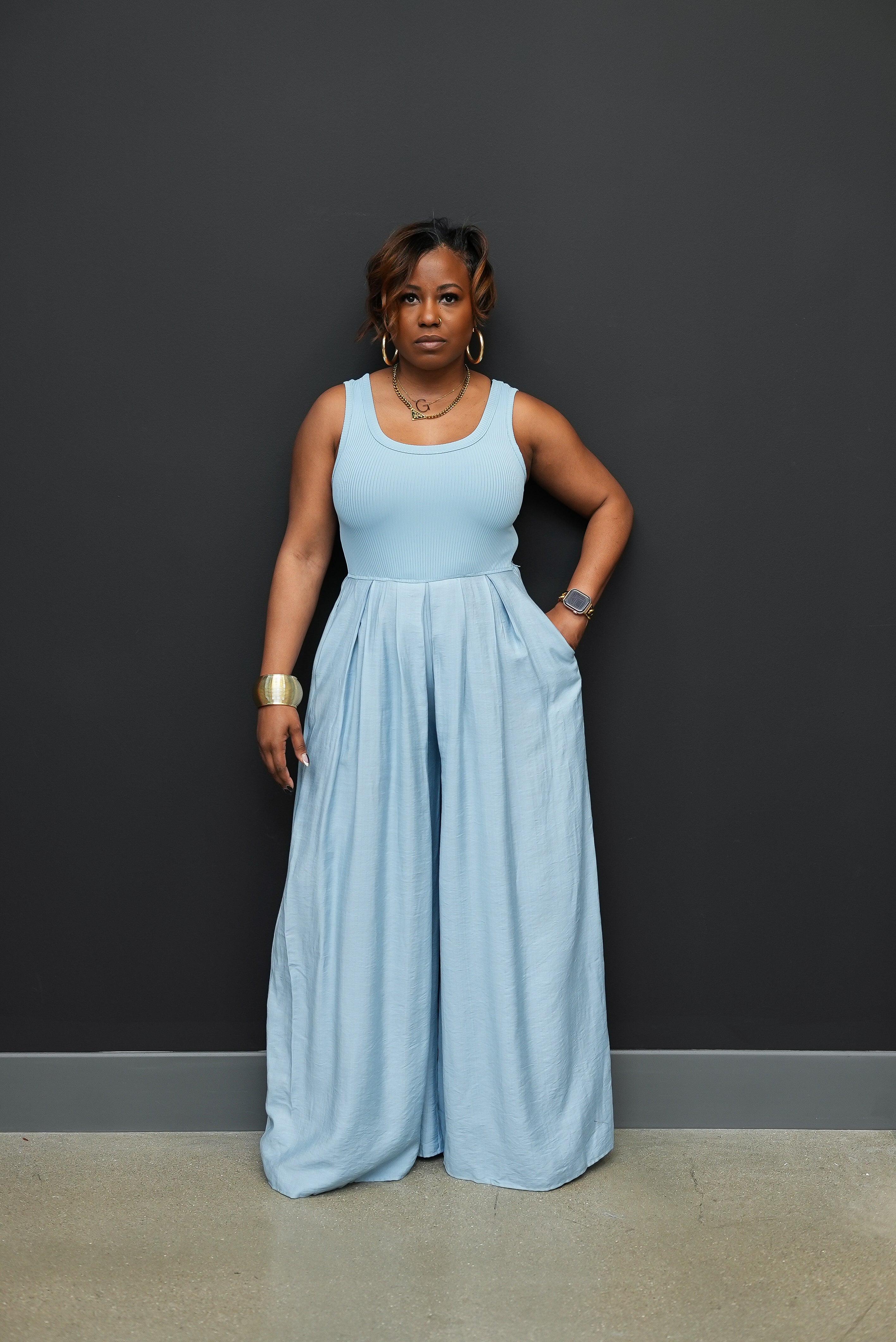 The Soft Power Jumpsuit (blue)