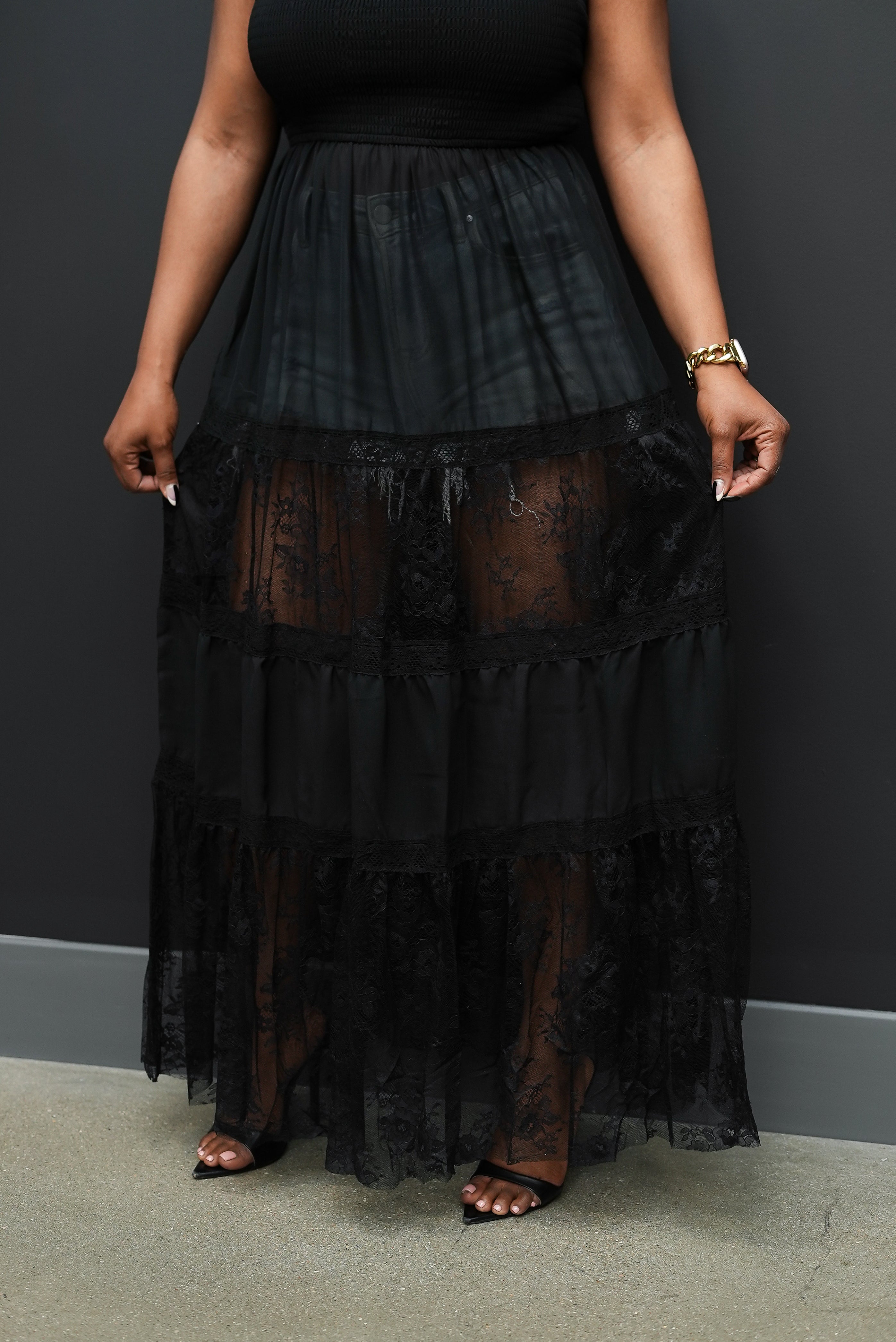 The Midnight Muse Maxi Top