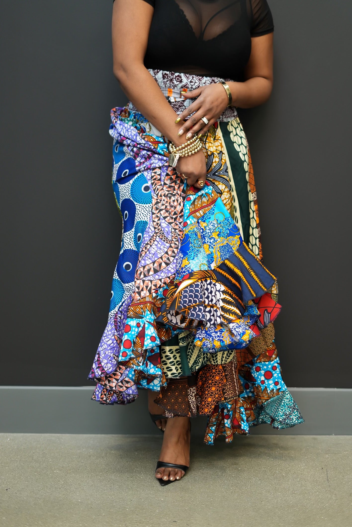 African Print Maxi