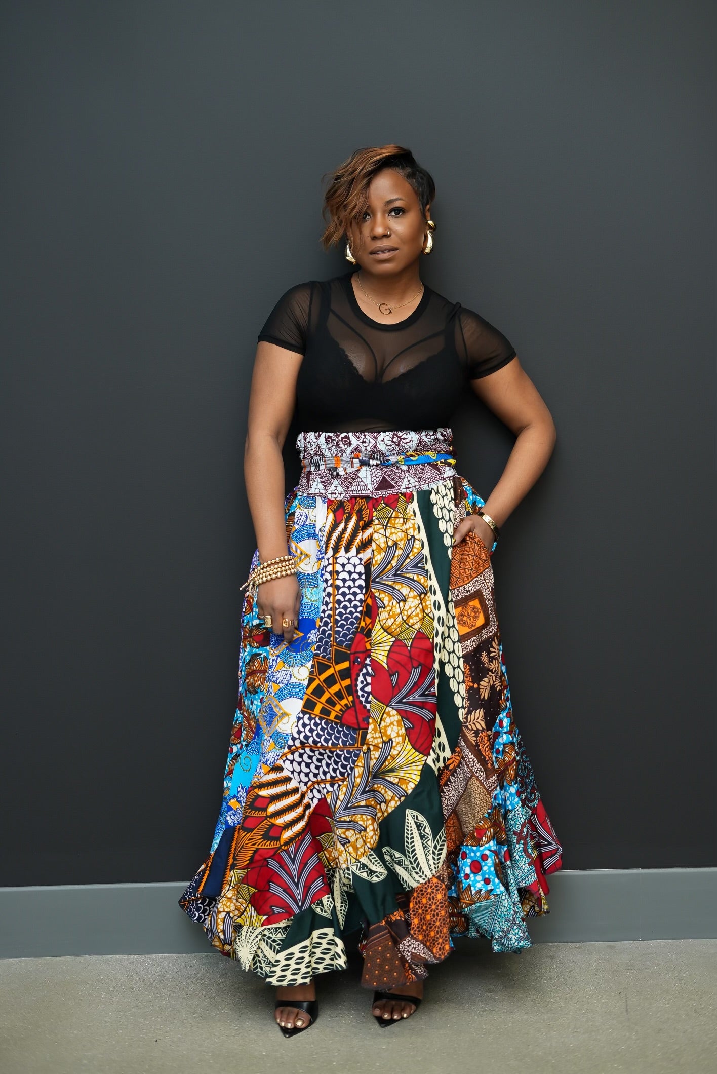 African Print Maxi